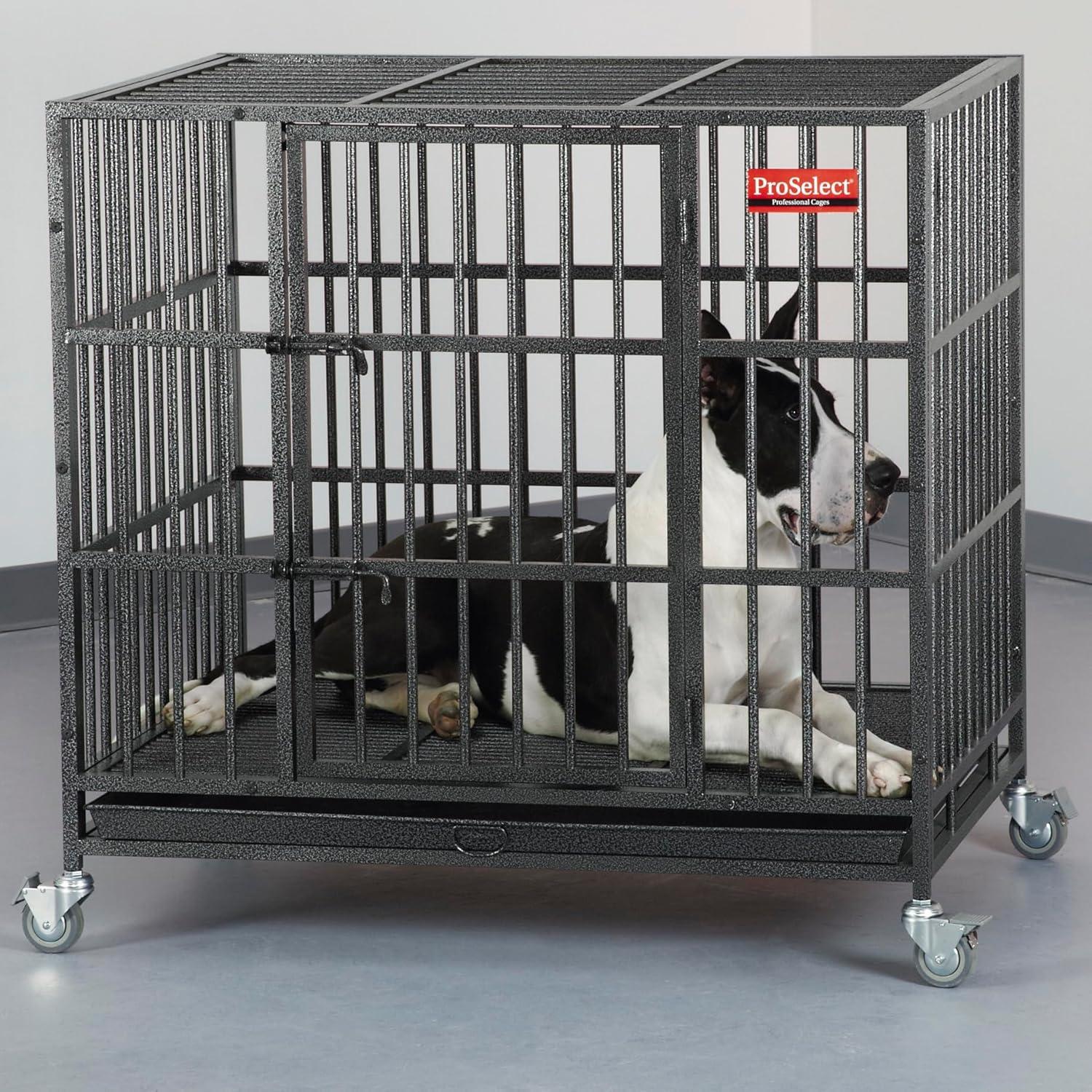 ProSelect Metal Pet Crate with 1 Door
