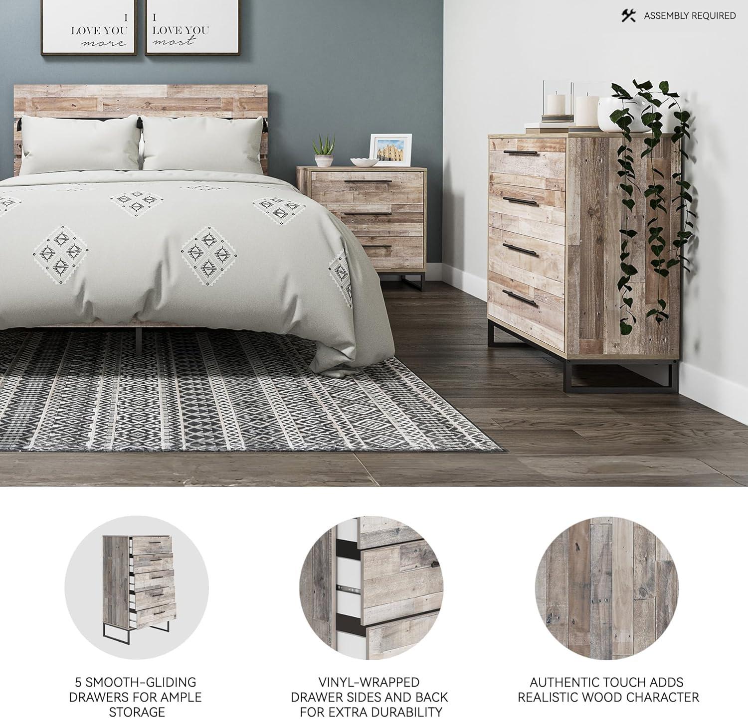 Neilsville 5 Drawer 29.88" W Chest