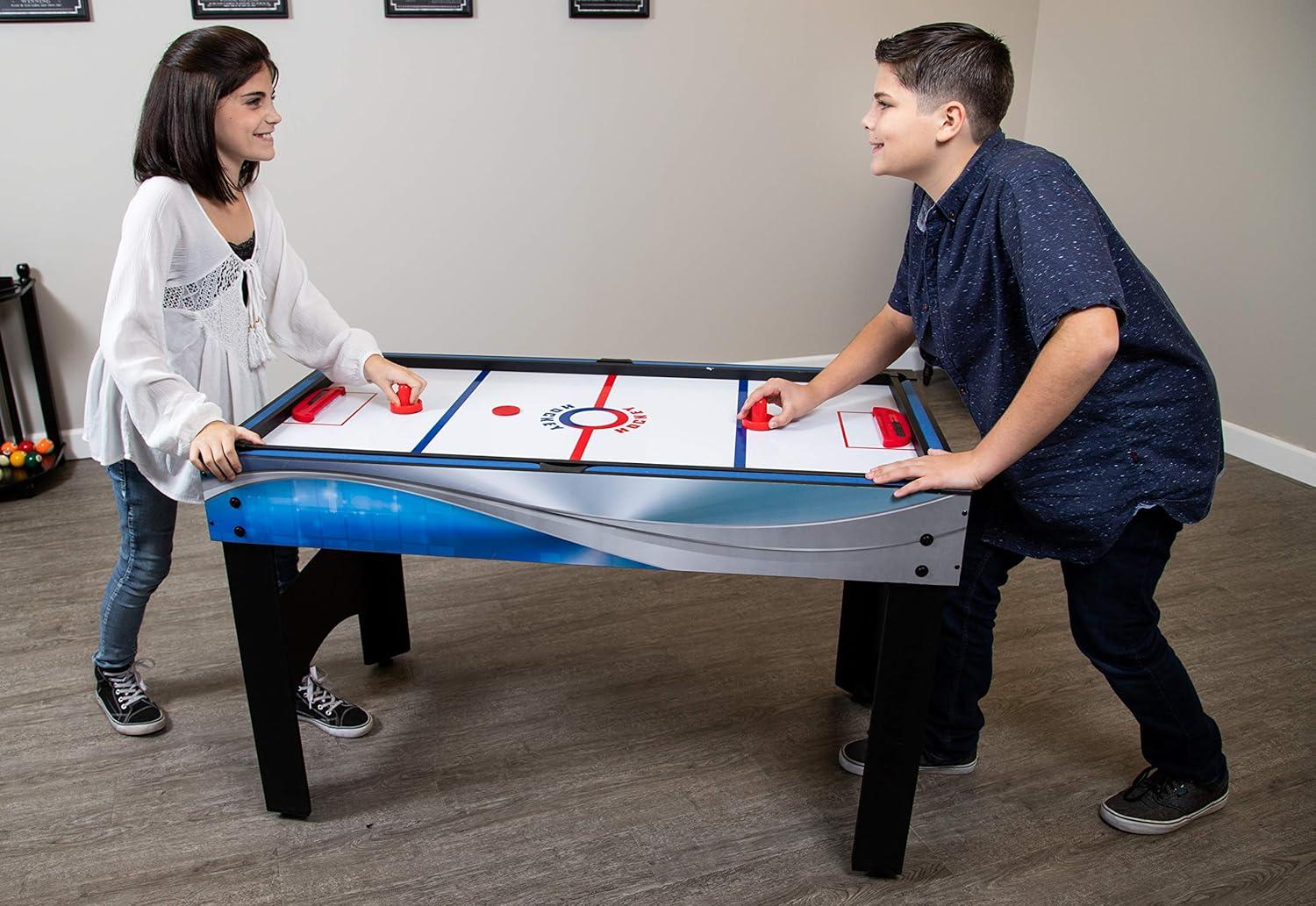 Hathaway Matrix 7-in-1 Multi-Game Table with Foosball, Pool, Tennis, 54-in