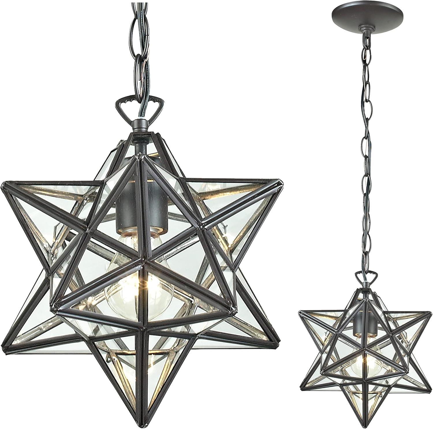 Elk Home Star 1 - Light Pendant in  Clear