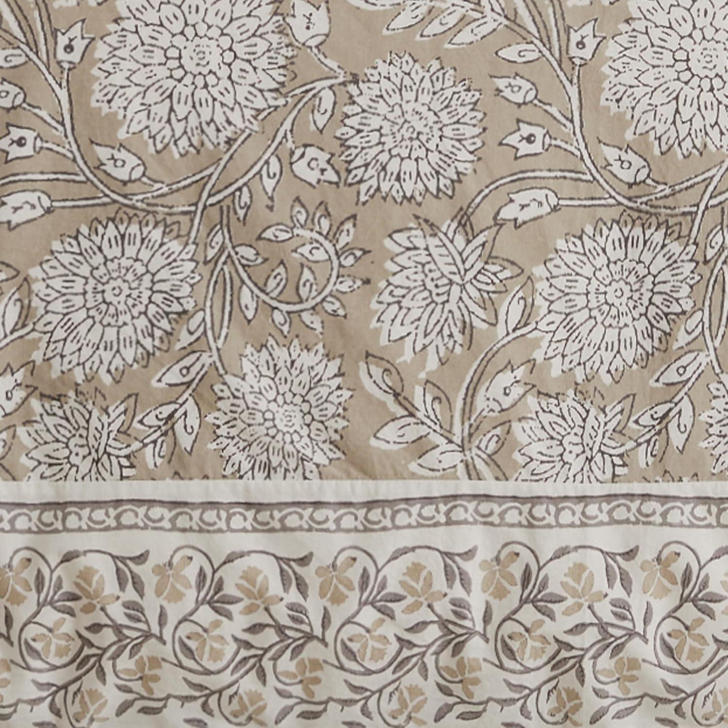 Adare Taupe King Duvet Cover Set - Levtex Home