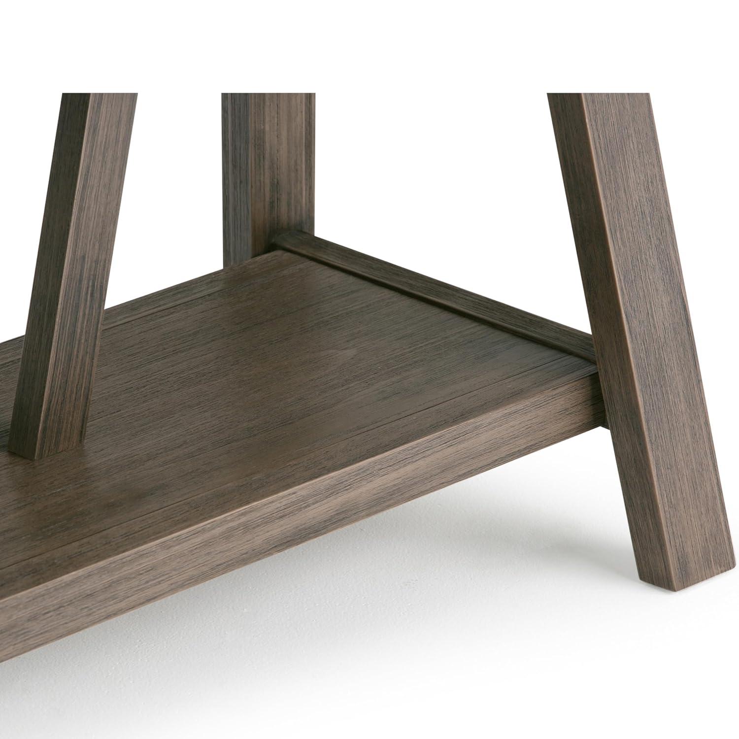 Simpli Home Dylan Solid Wood Storage Bench