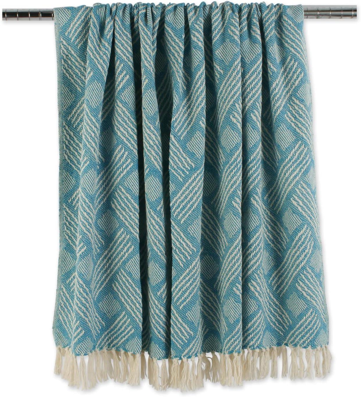 50"x60" Basketweave Throw Blanket - Design Imports