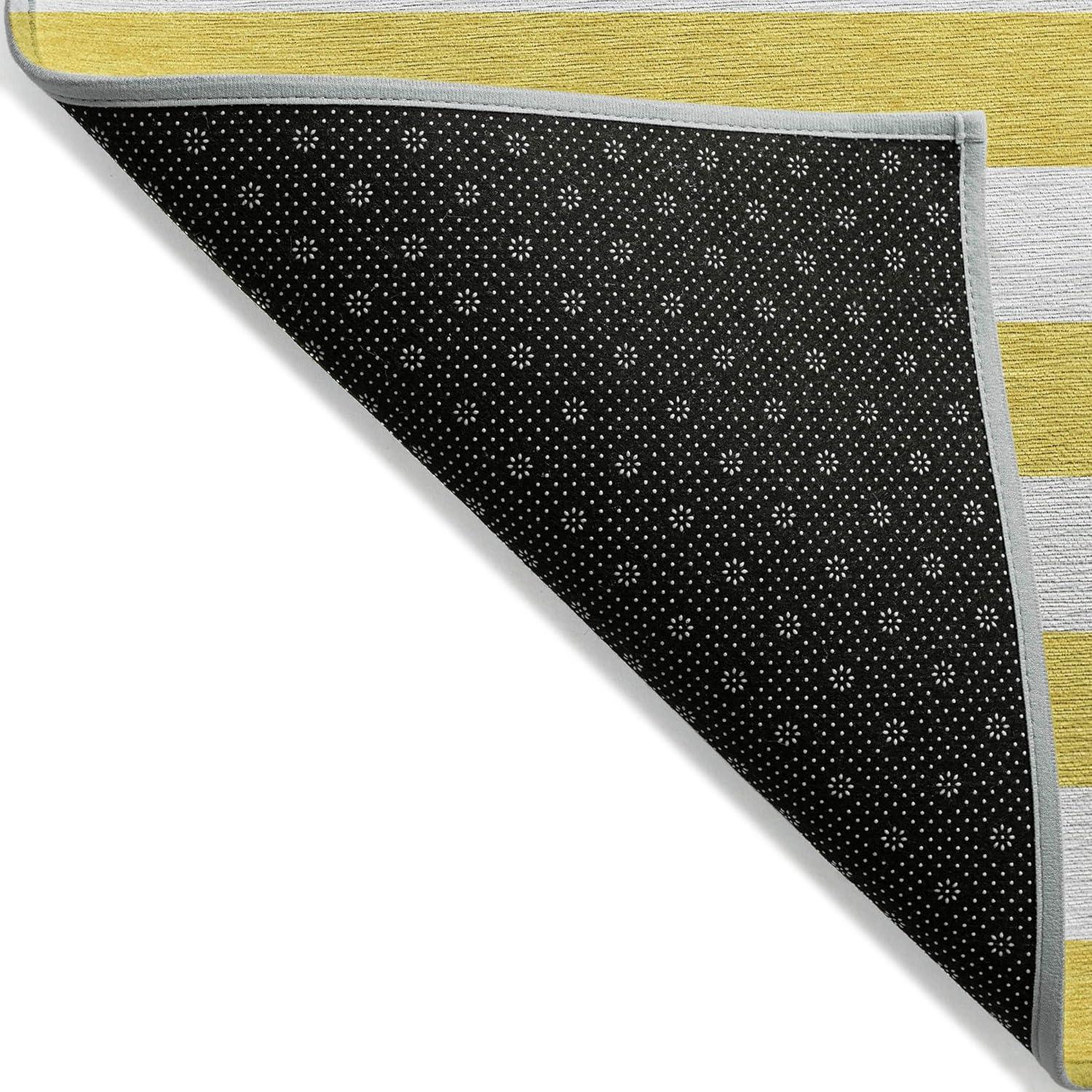 Chantille ACN528 Yellow 3 x 5 Rug