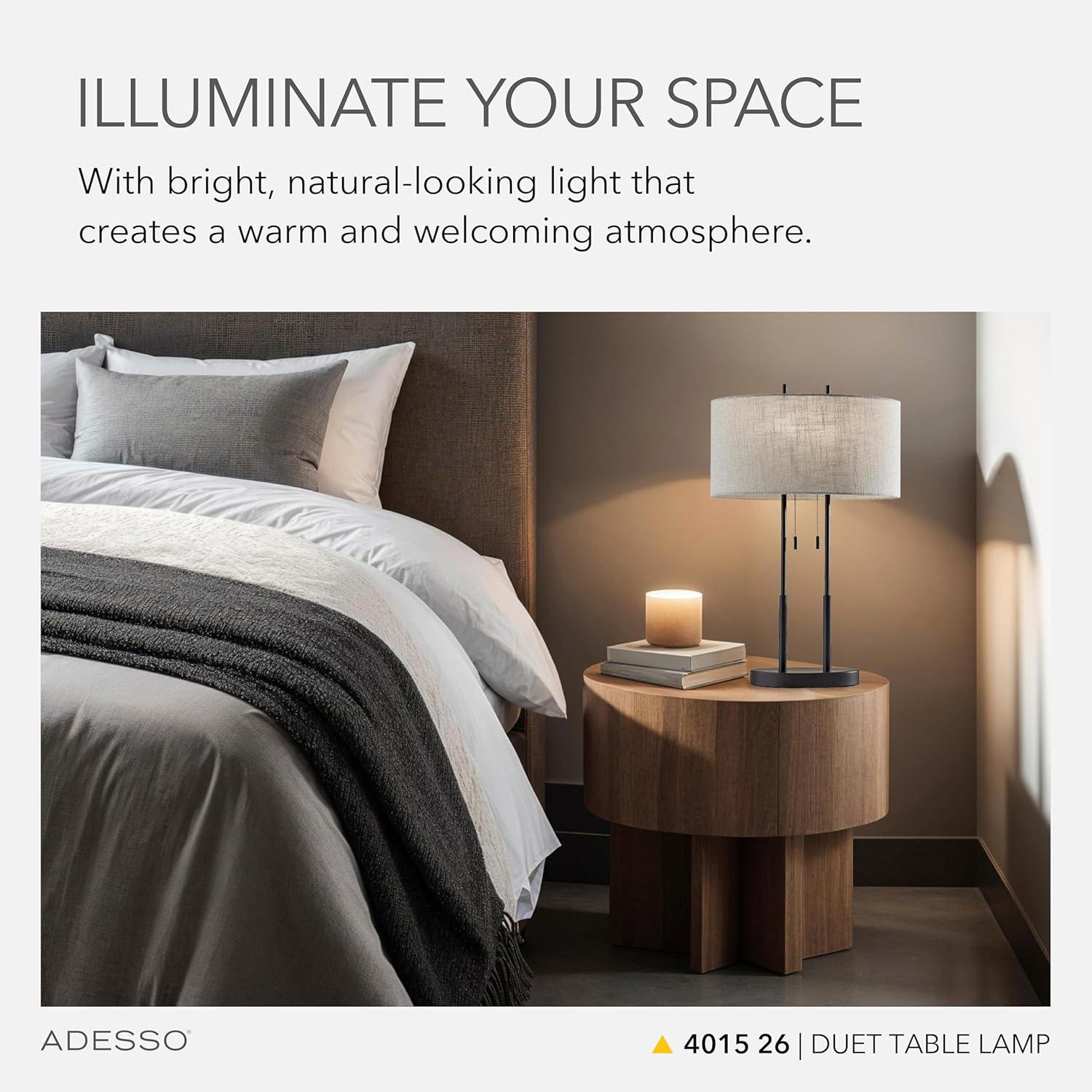 Tuppence Metal Table Lamp (27")