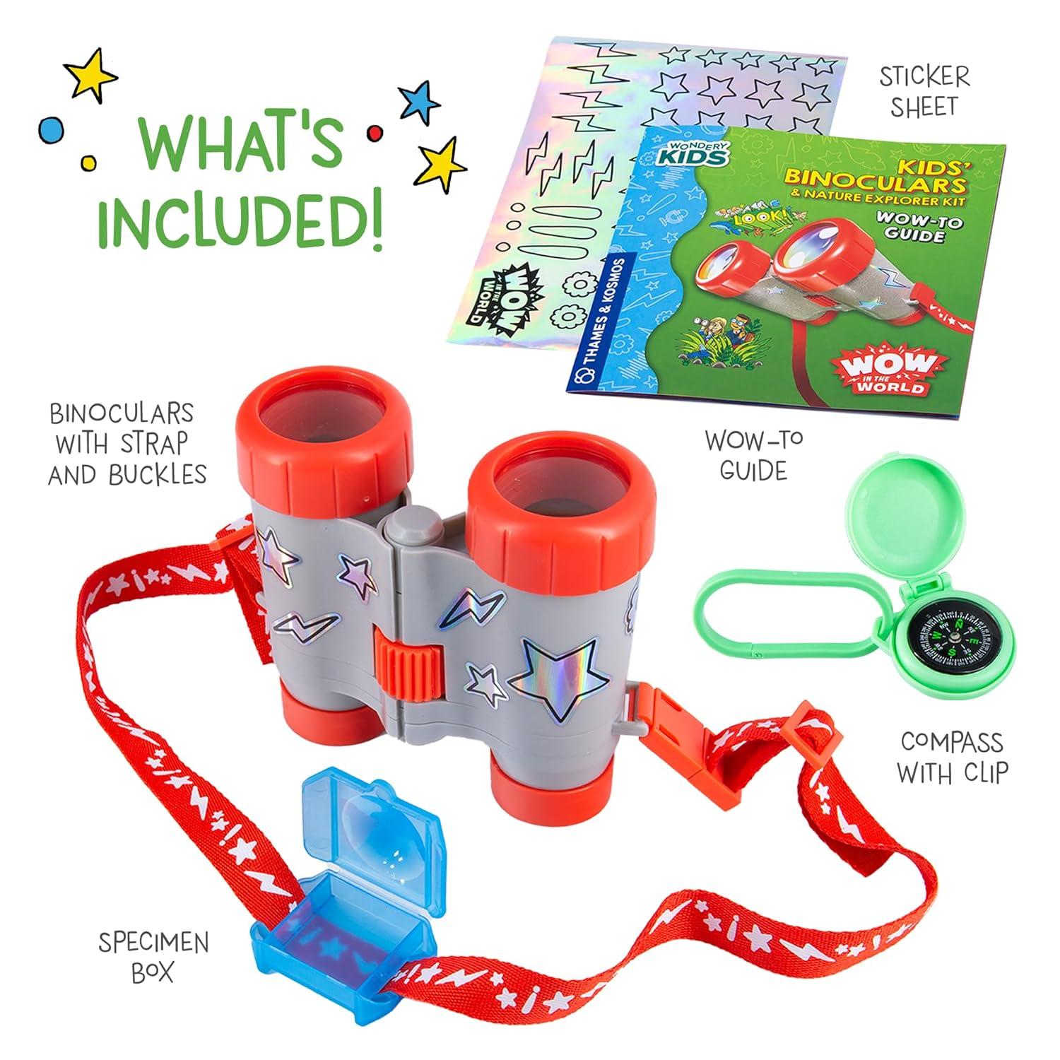 Wow in the World: Kids' Binoculars & Nature Explorer Kit