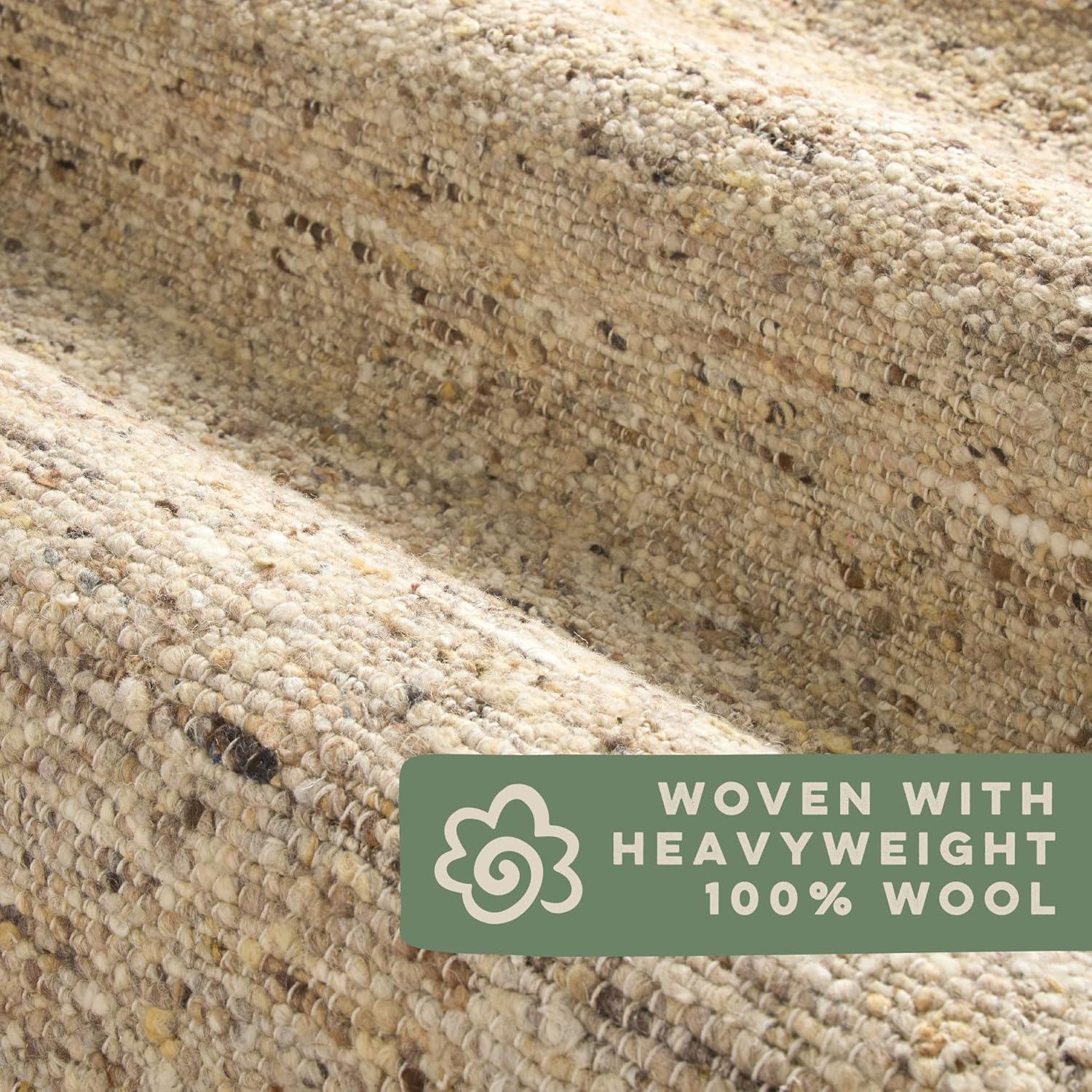 Town & Country Terra Montana Handcrafted Area Rug Beige/Light Brown