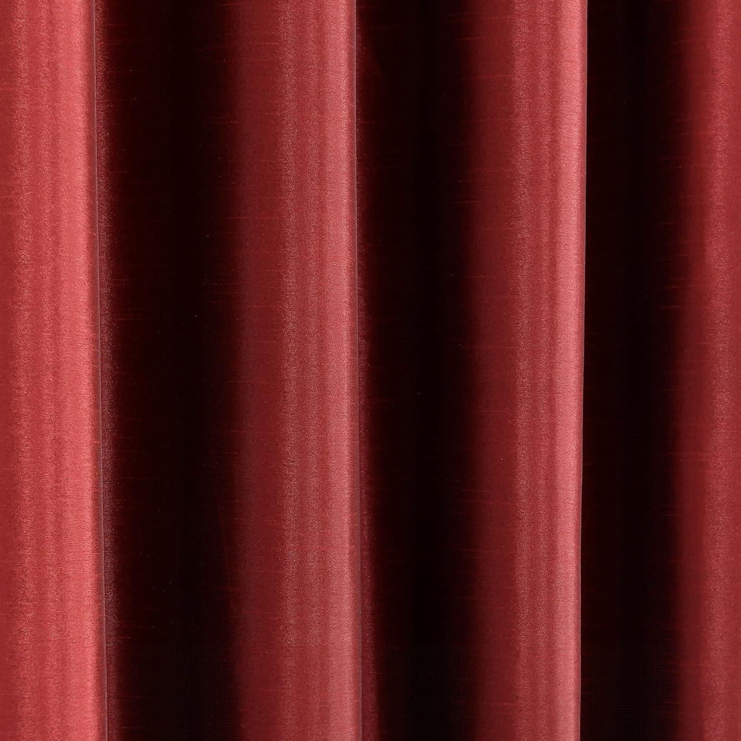 Lush Decor Solid Color Grommet Single Curtain Panel