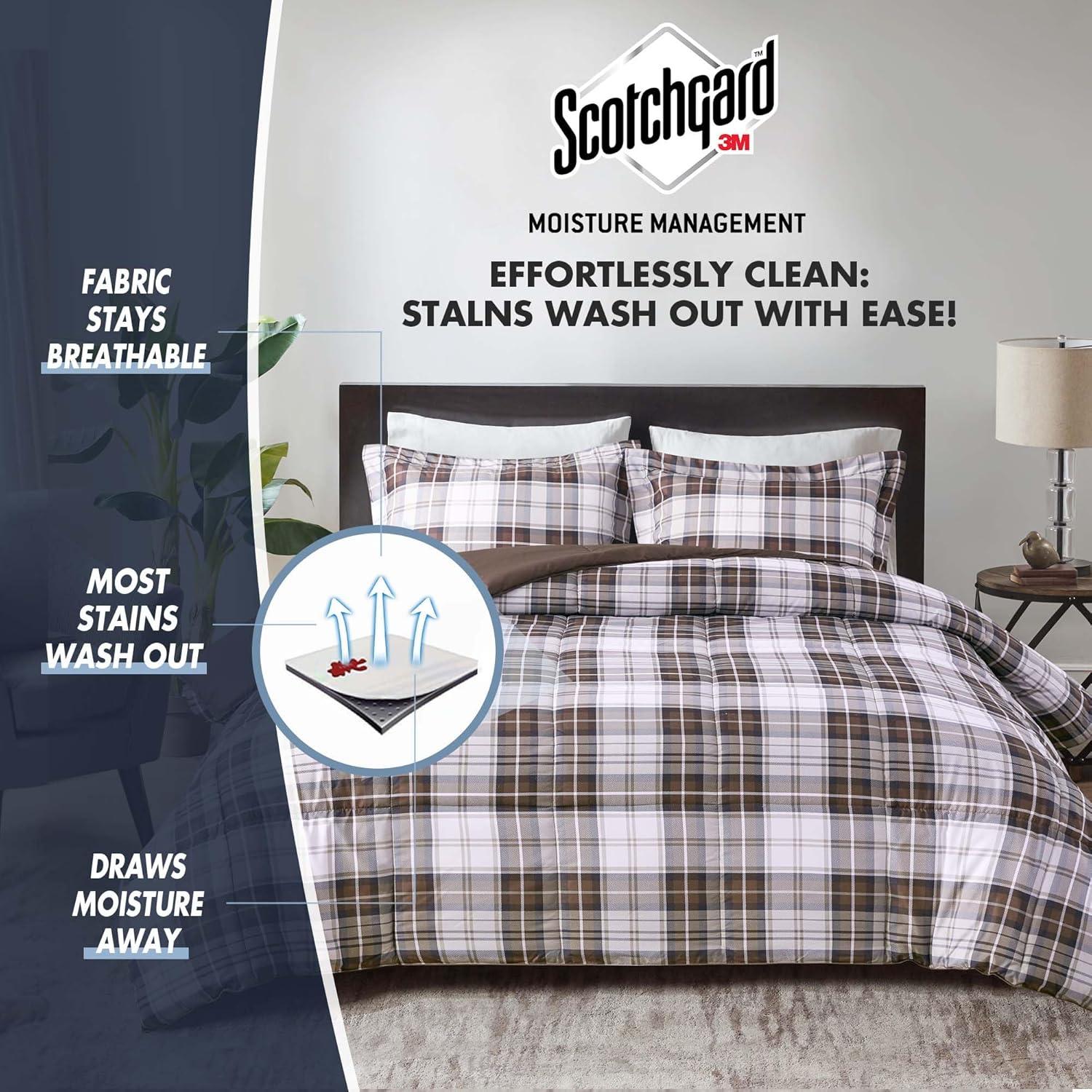 Madison Park Essentials 3M Scotchgard Down Alternative All Season Comforter Set