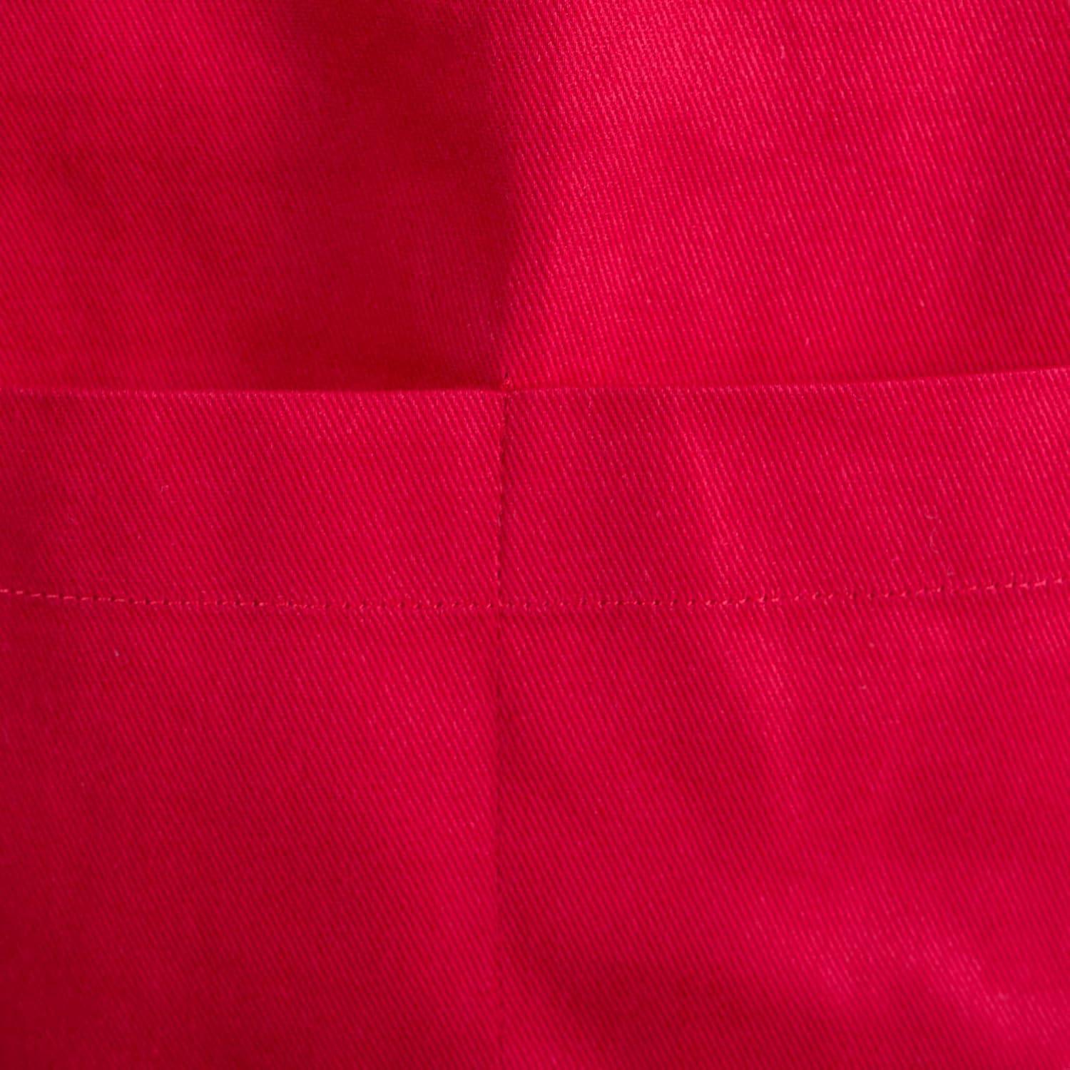 Design Imports  Chino Chef Apron Tango Red
