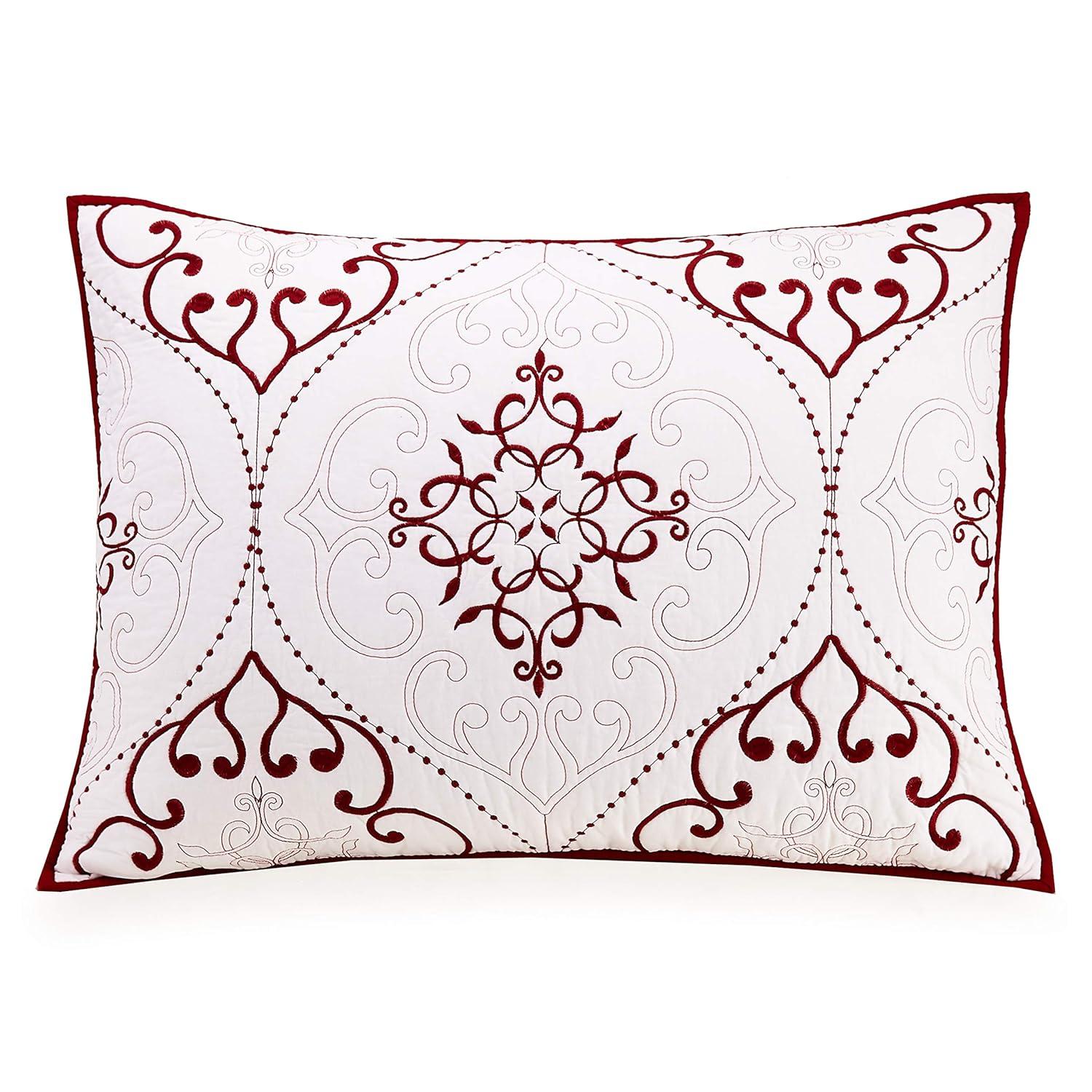 Modern Heirloom Chambers 3-Piece Embroidered Quilt Set