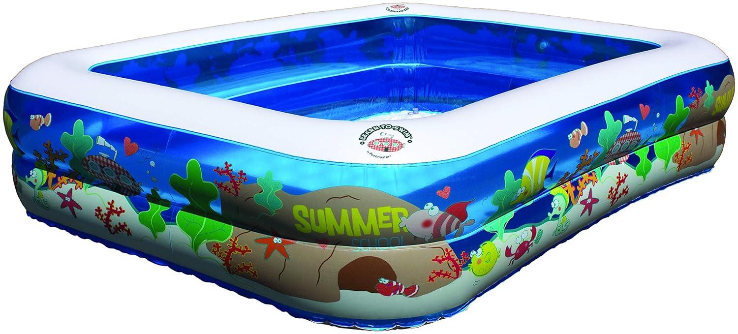 Poolmaster 53" x 16" Inflatable Kiddie Swimming Pool for Big Fun Summer School