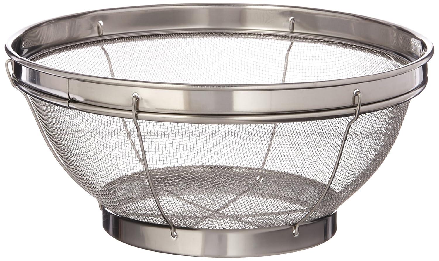 Norpro Stainless Steel 7-1/2-Inch Mesh Colander, 3.5 x 7.5 x 7.5 inches, Silver