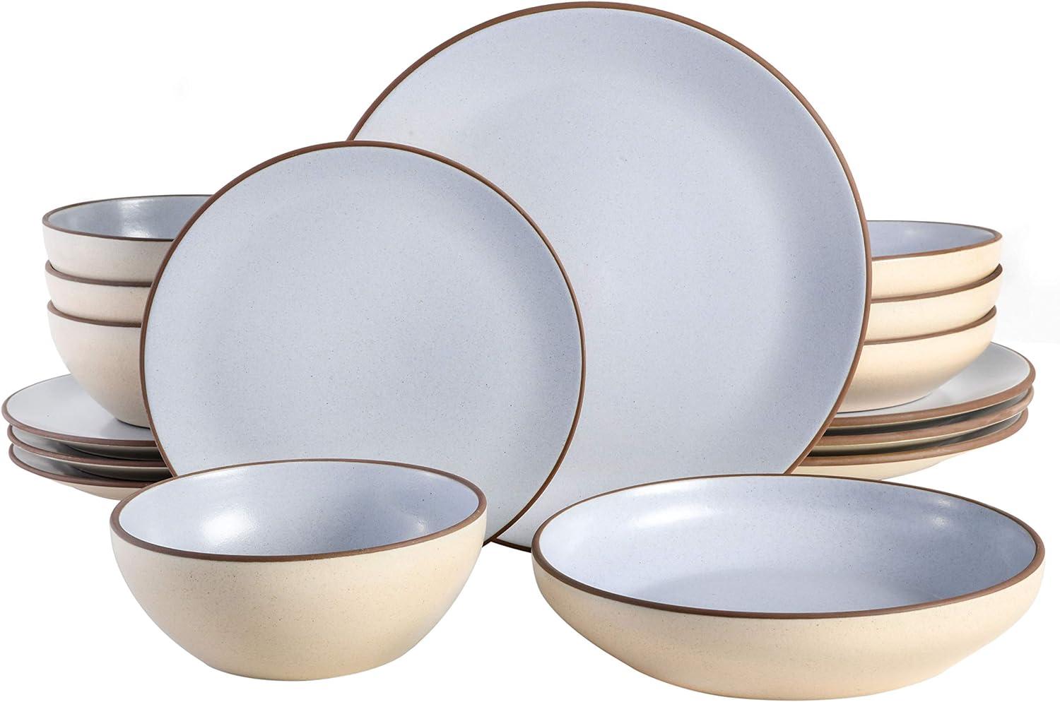 Gibson Elite Contempo 16 Piece Dinnerware Set, Service for 4