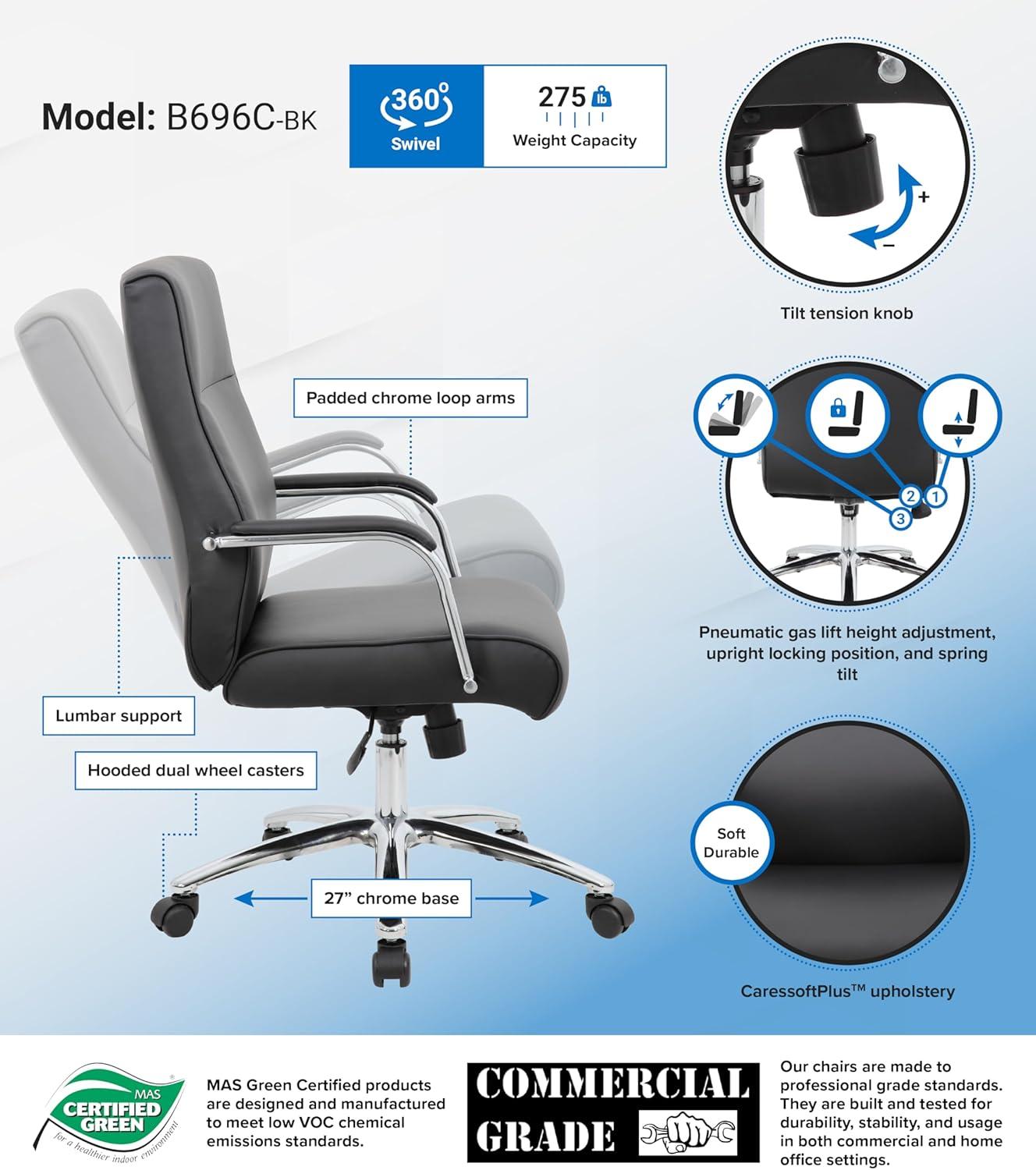 Modern Executive Conference Chair - Boss Office Products