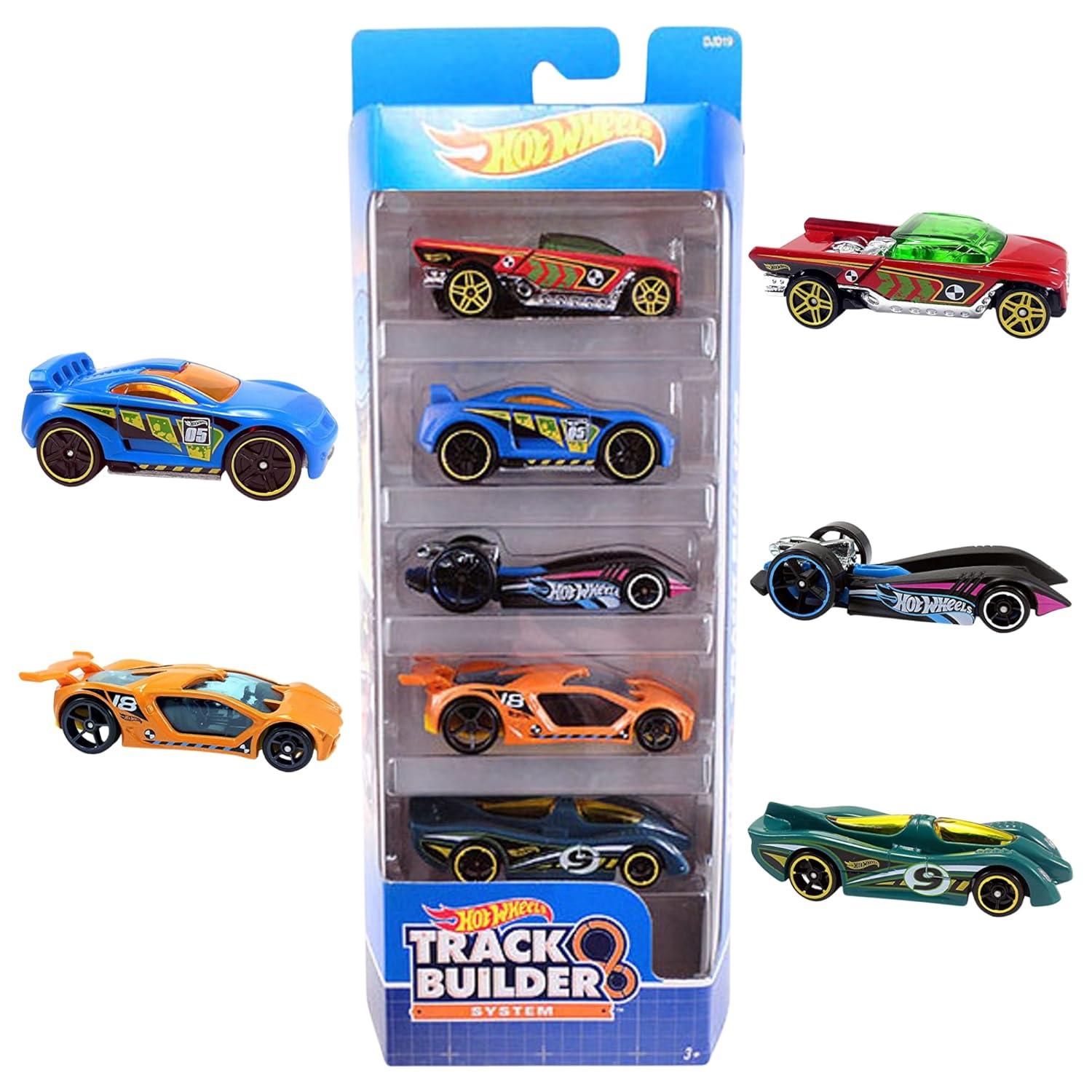Hot Wheels Diecast  Cars -  5pk (Colors May Vary)