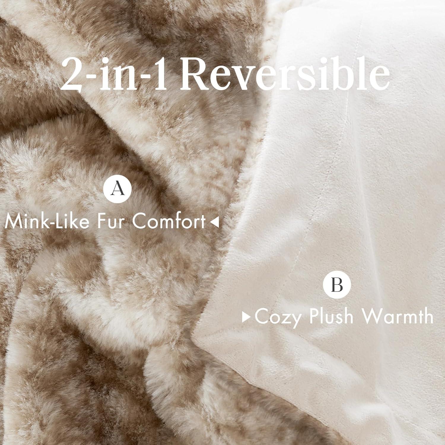 Madison Park Zuri Oversized Faux Fur