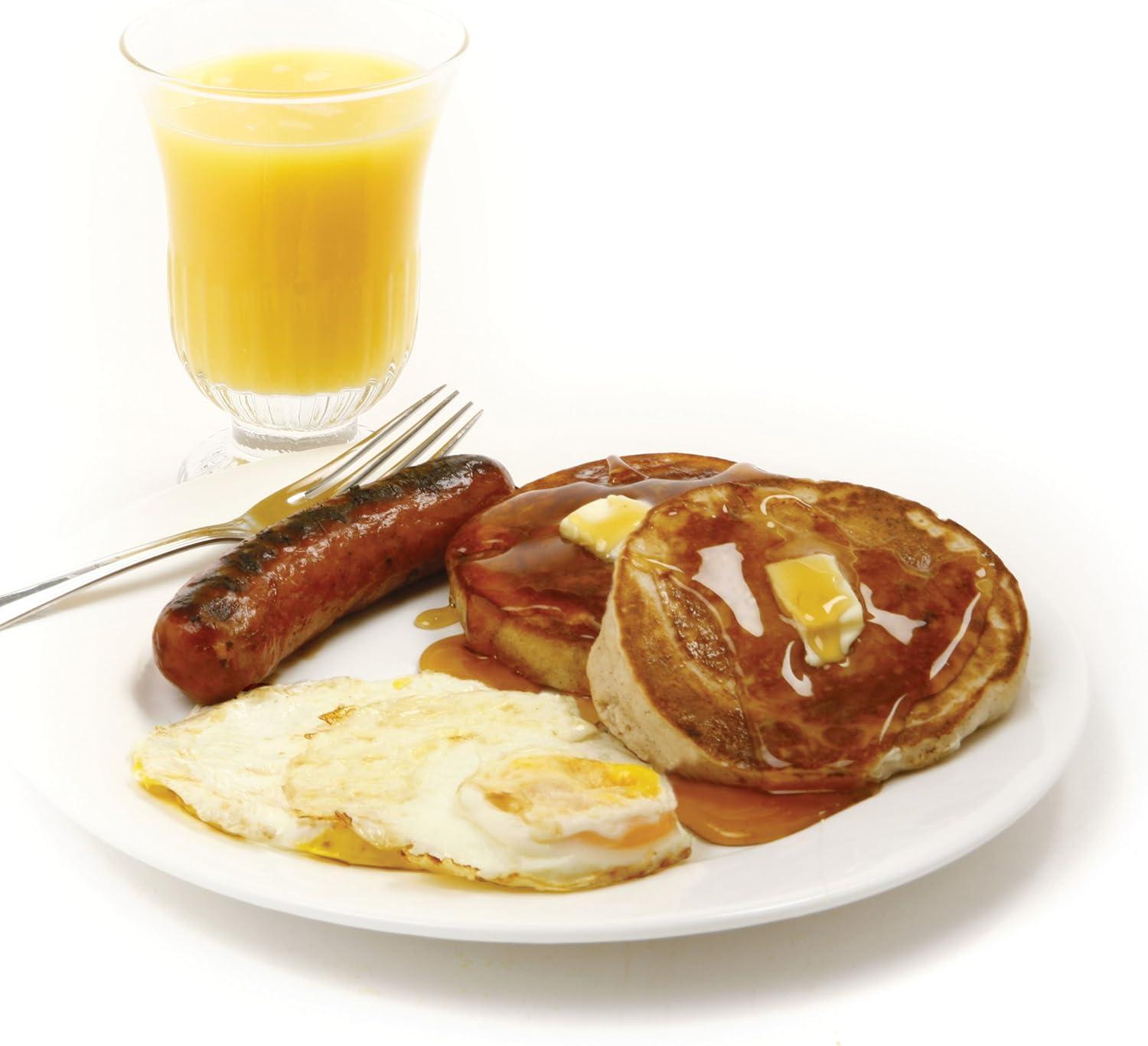 Norpro 4-Inch Silicone Round Pancake and Egg Rings, Set of 2, Blue