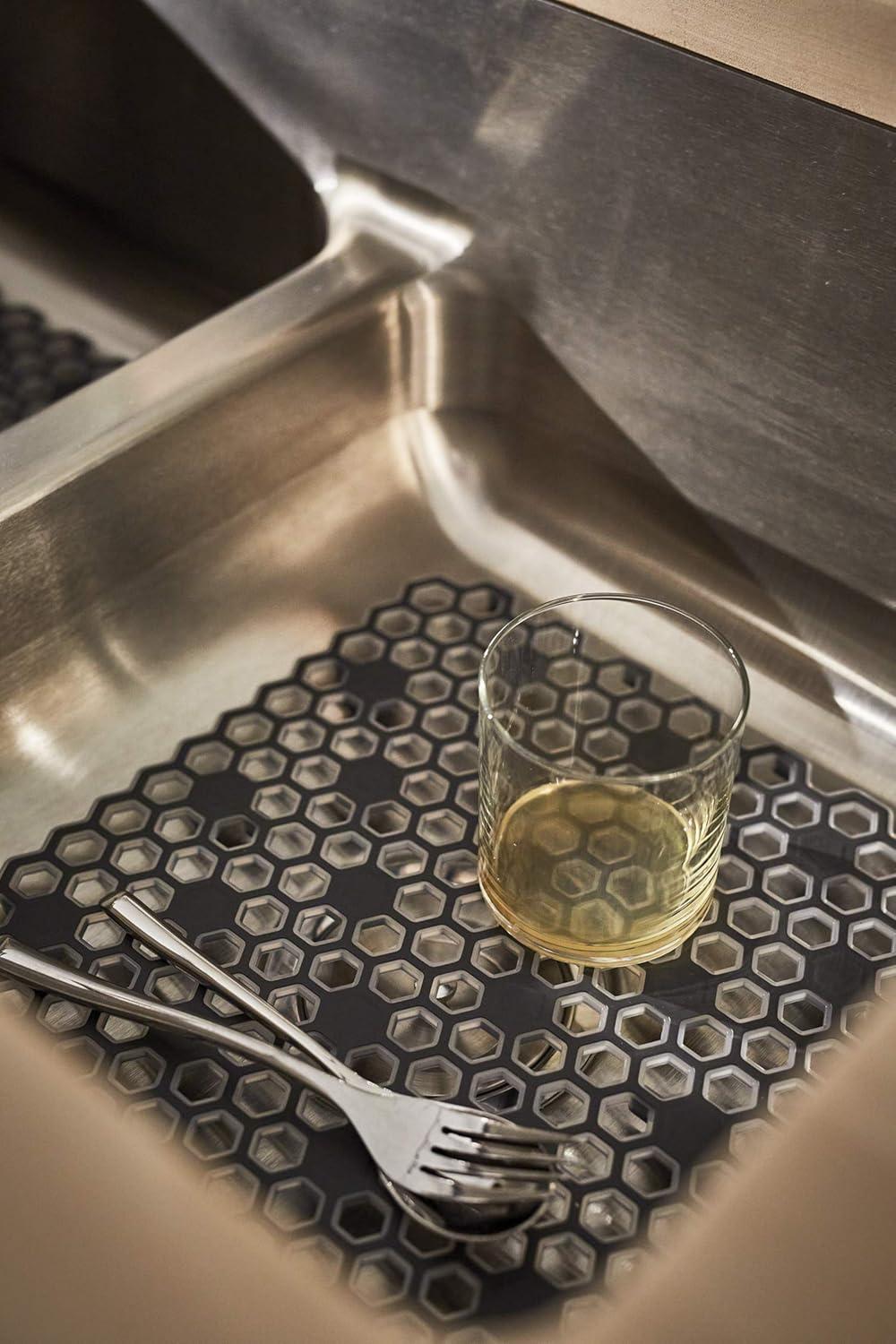 Spectrum HEXA Kitchen Sink Non-Slip Plastic Drain Tray