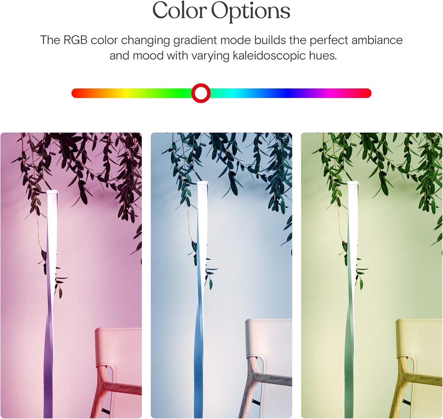 Brightech Helix 48 in. Industrial LED Energy Efficient Floor Lamp