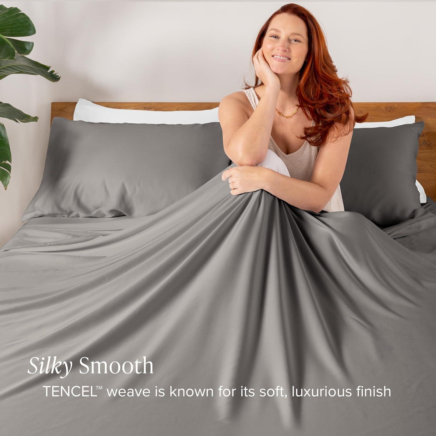 Bare Home TENCEL Sateen Sheet Set