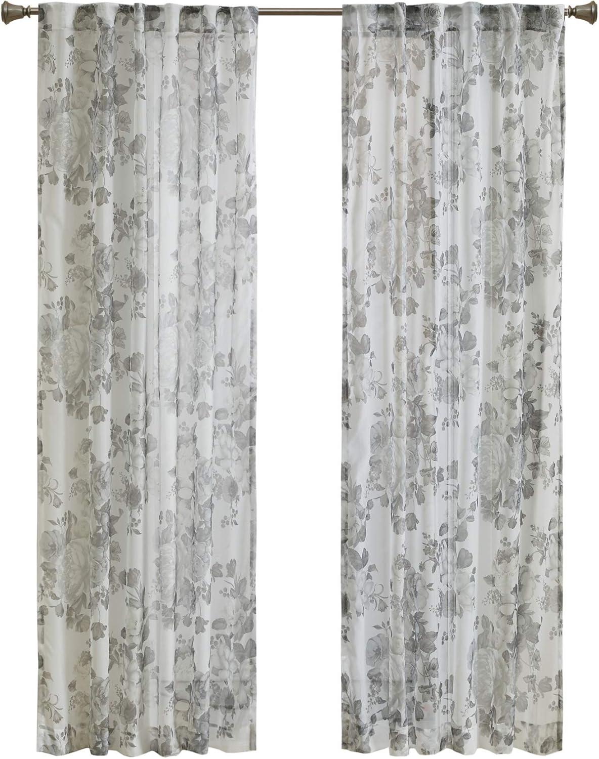 Madison Park Simone Marcus Sheer Curtain Panel