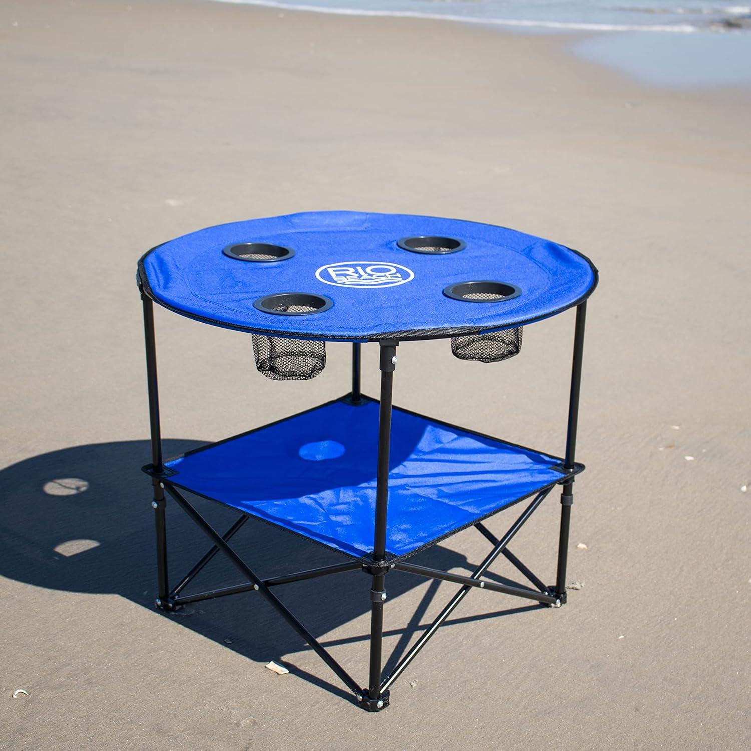 28" diameter material round portable  table