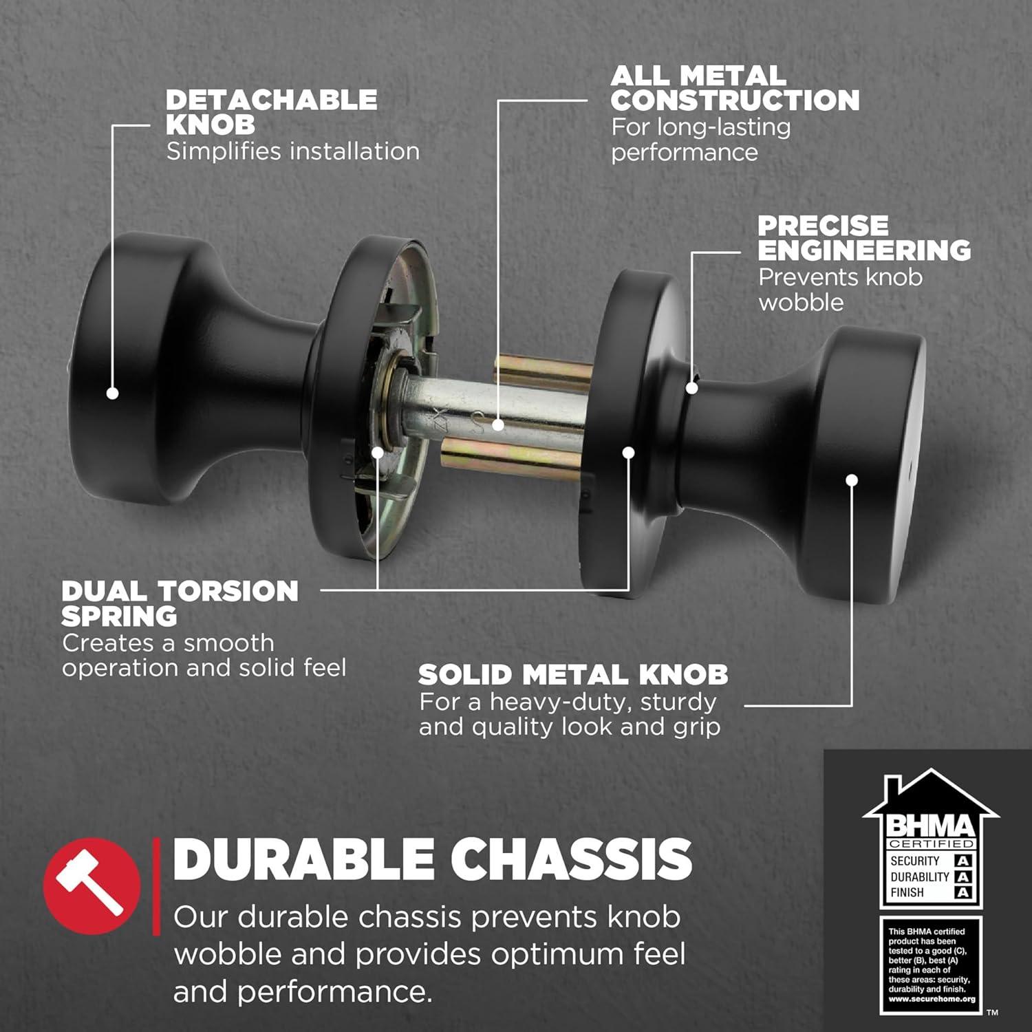 Pismo Privacy (Bed & Bath) Circle Knob