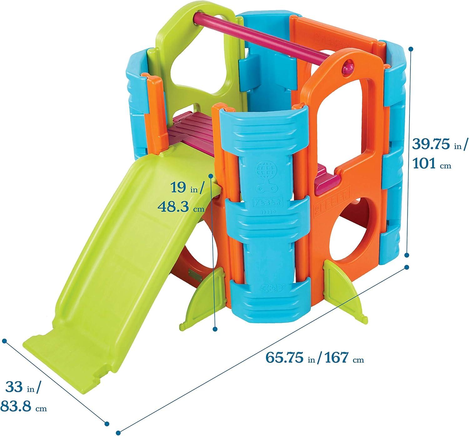 ECR4Kids ECR4Kids Activity Park Indoor and Outdoor Playset, Play Structure, Vibrant