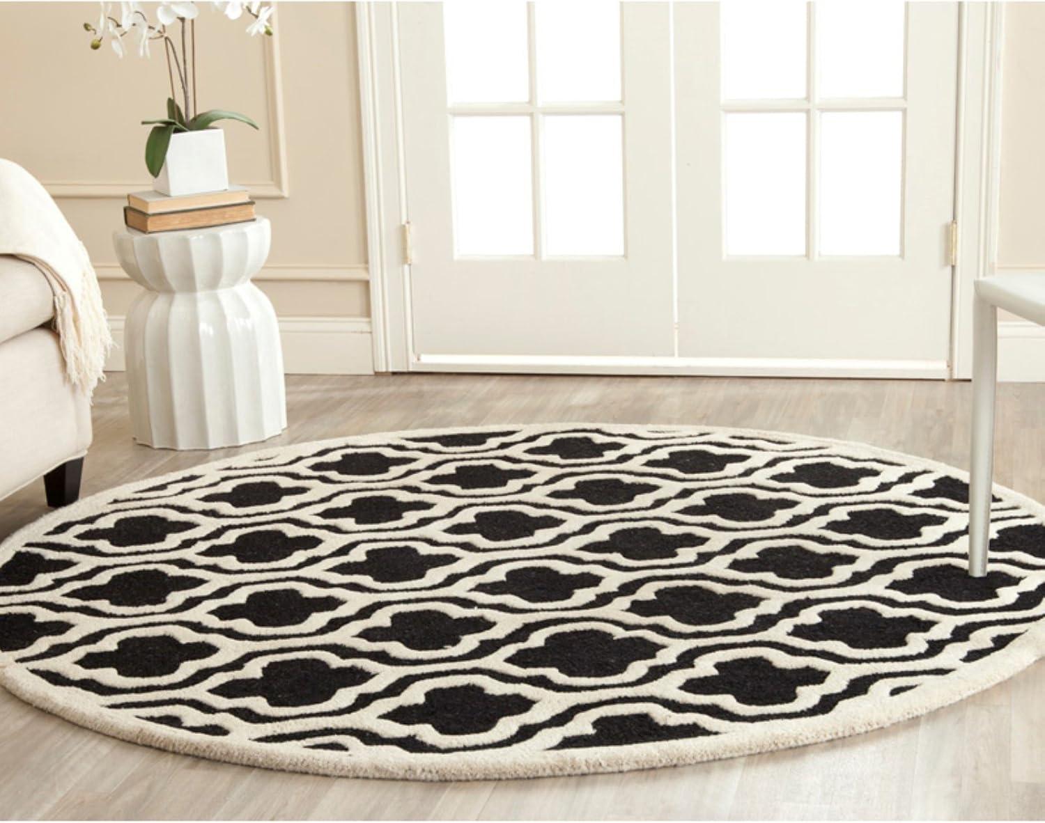 Cambridge Hand Tufted Wool Geometric Indoor Rug