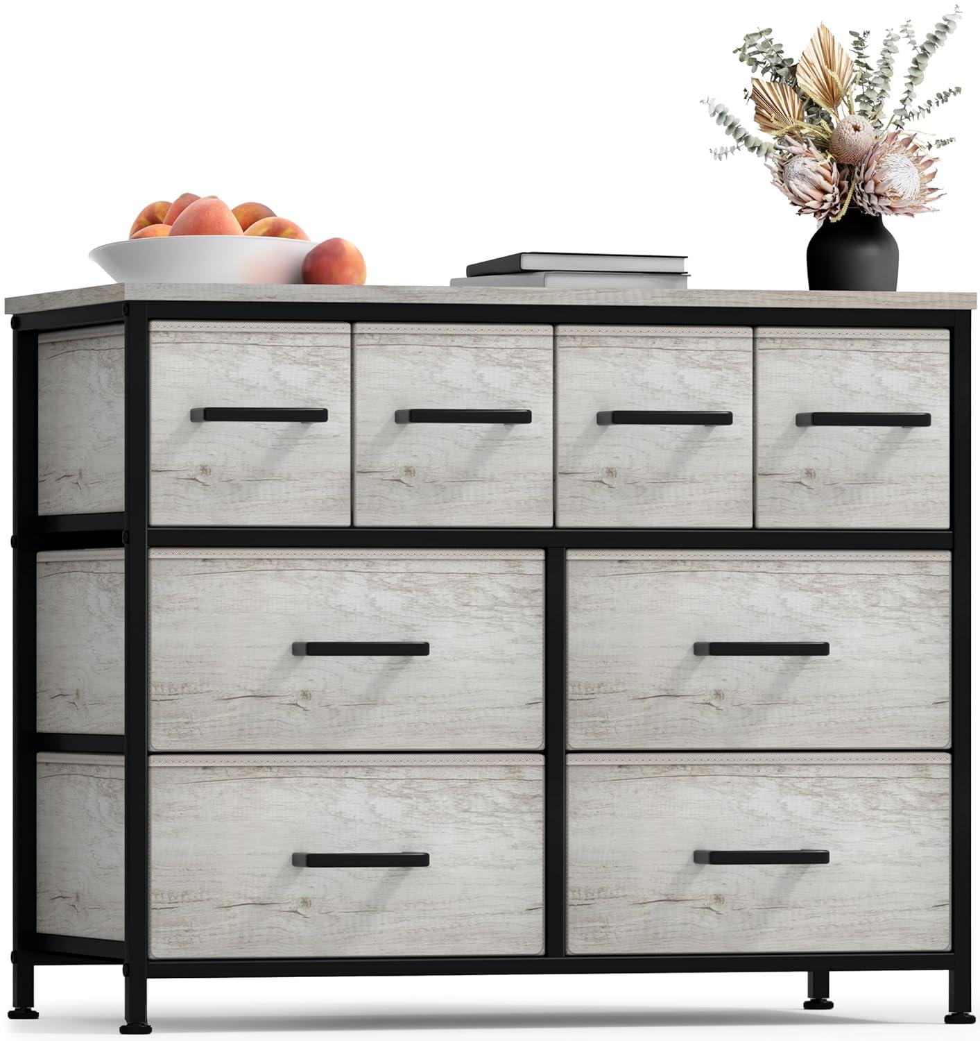 Sorbus Sorbus 8 Drawers Chest Dresser with Knob Handle
