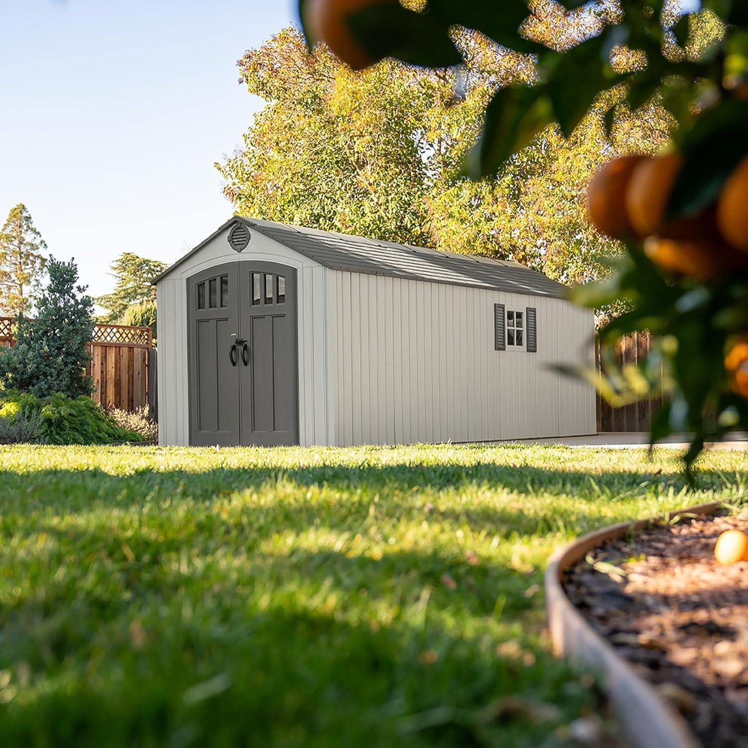 Lifetime 8-ft X 20-ft Outdoor Storage Shed