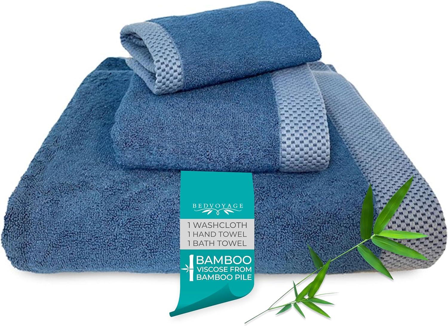 BedVoyage BedVoyage Viscose from Bamboo Luxury Resort 3pc Towel Set