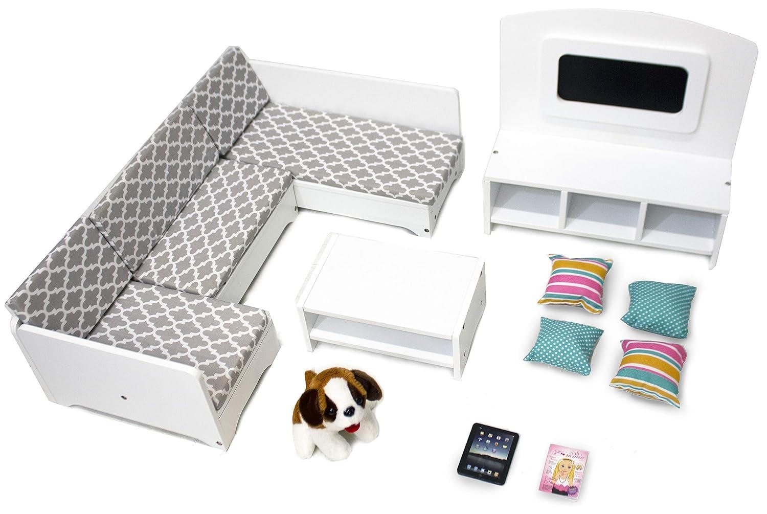 Playtime By Eimmie Sectional Sofa with Accessories