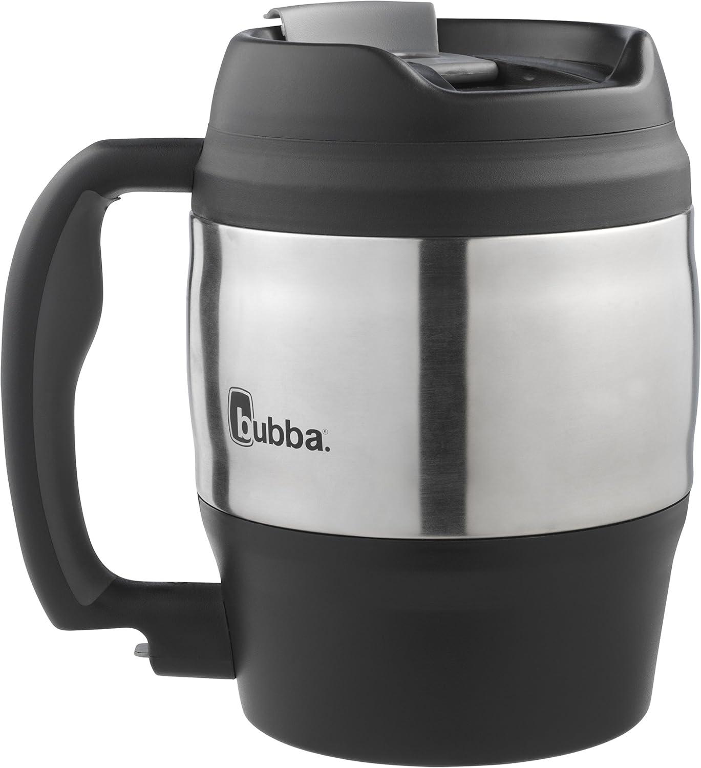 bubba Classic Stainless Steel Mug with Handle Black, 52 fl oz.