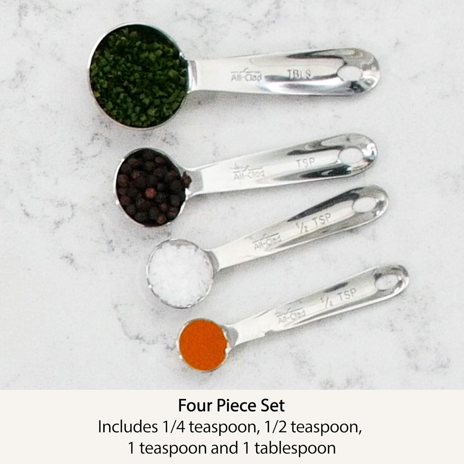 All-Clad ® Stainless Steel Measuring Spoons