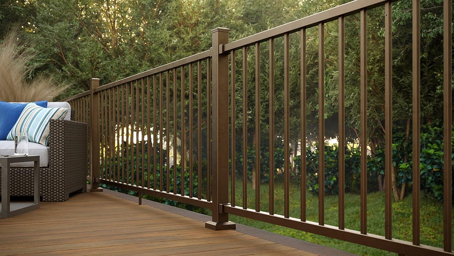 Fortress Building Products Inspire Railing 2.5-in x 2.5-in Aluminum Post Cap