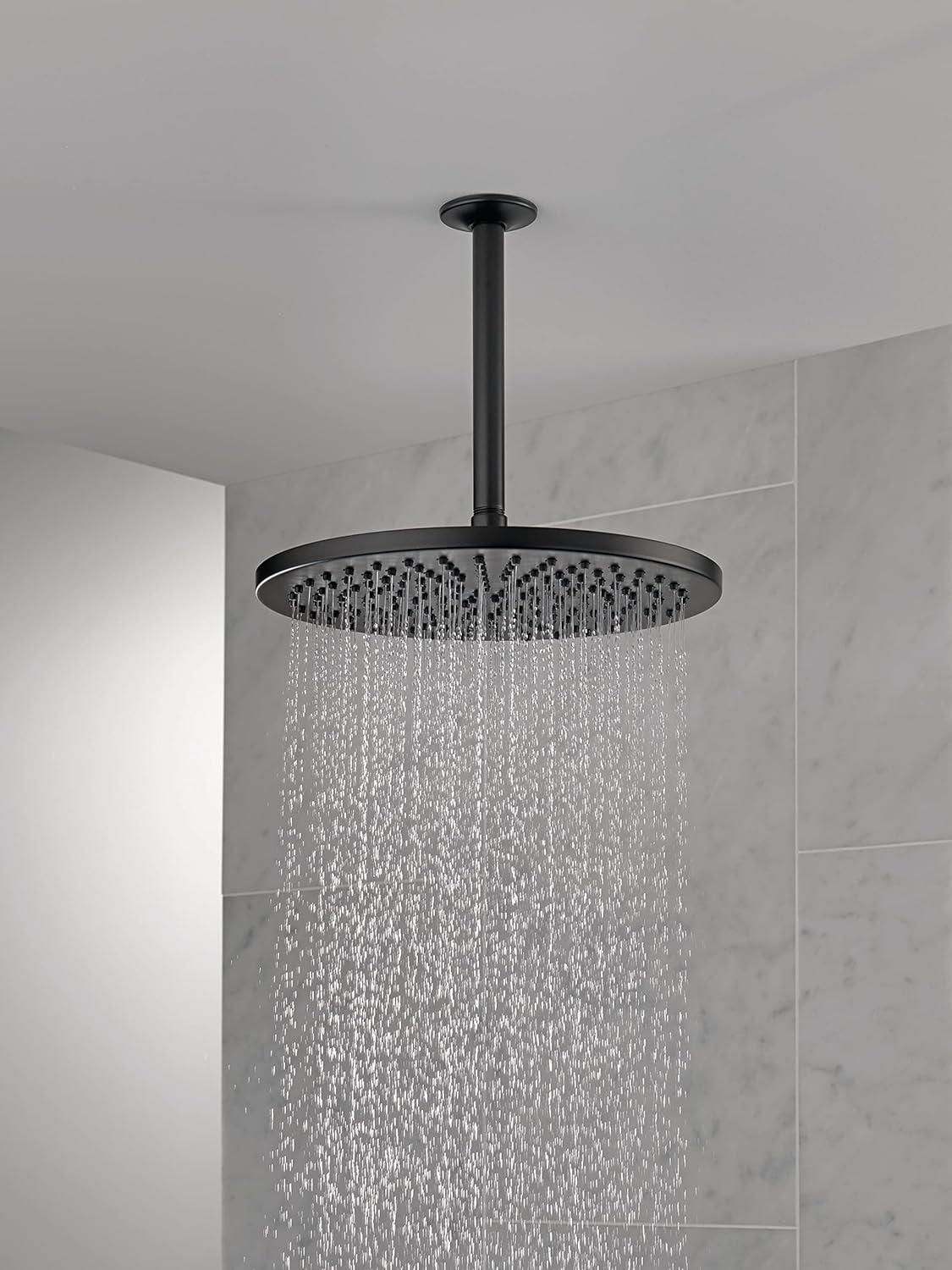 Single-Setting Rain Adjustable Shower Head