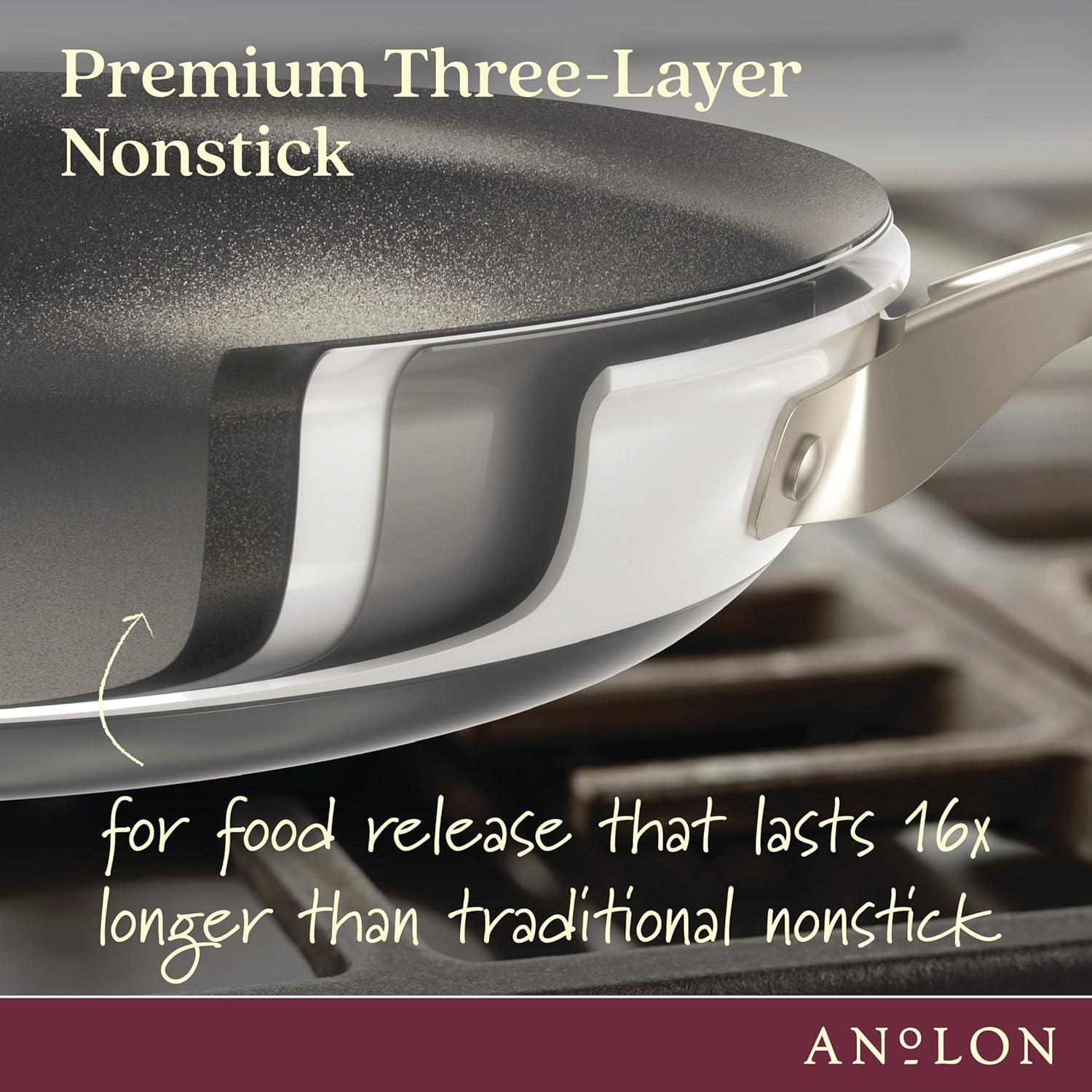 Anolon Achieve Hard Anodized Nonstick Frying Pan / Skillet