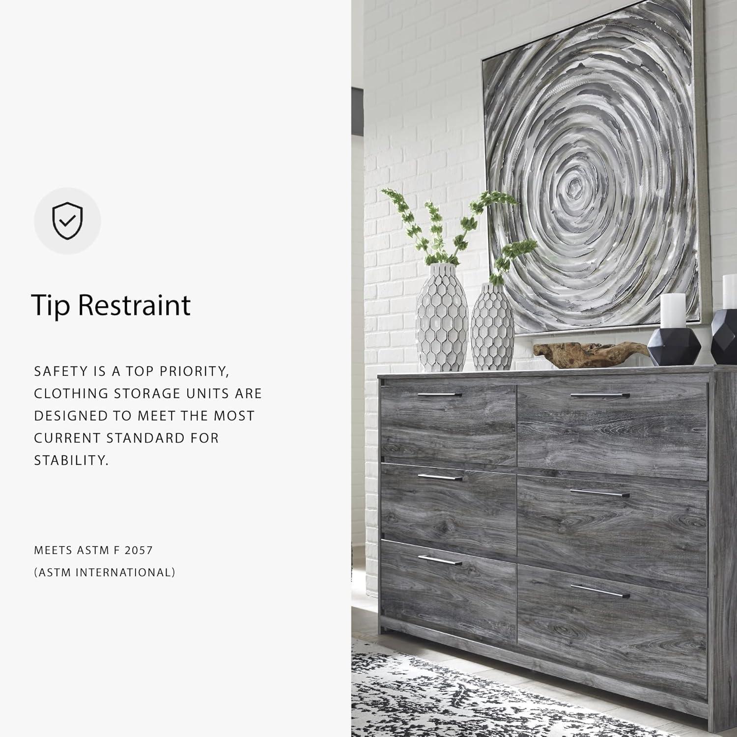 Loon Peak® Kaisee 61.75'' W 6 - Drawer Dresser