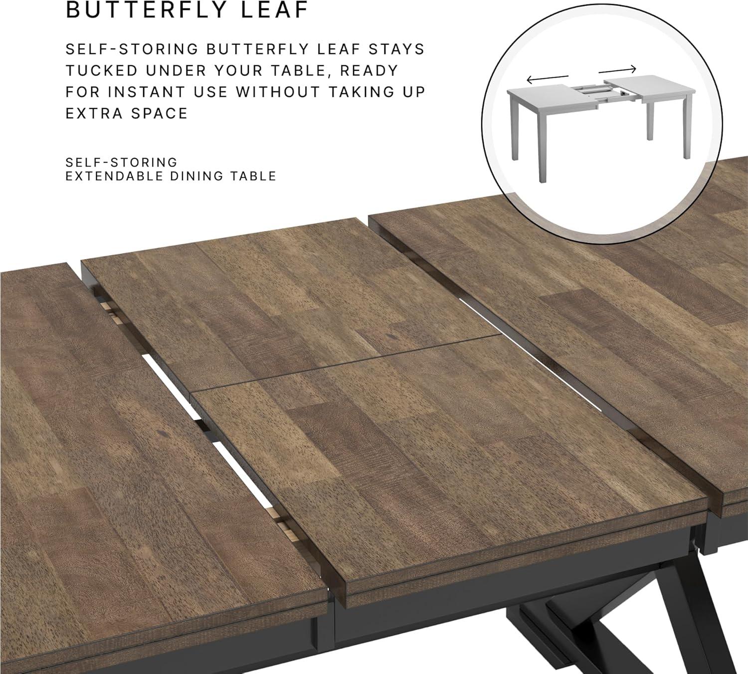 Signature Design by Ashley Hallanden Gray Dining Extension Table