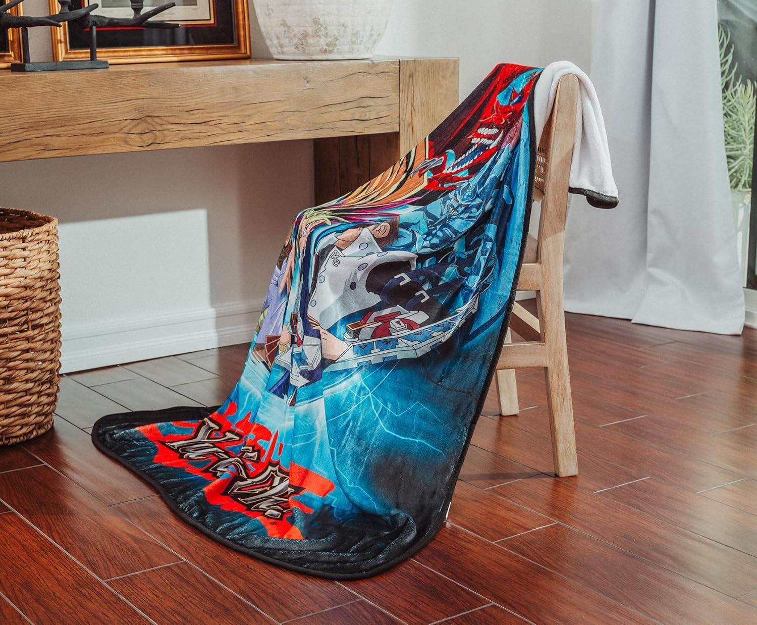 Yu-Gi-Oh! Monster Spirits Fleece Throw Blanket 45 x 60 Inches