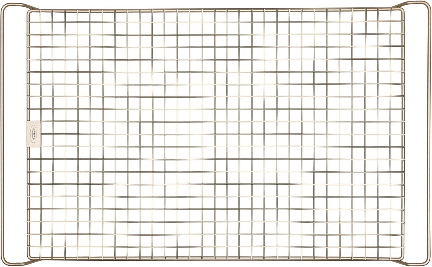Rectangular Non-Stick Metal Cooling and Baking Rack