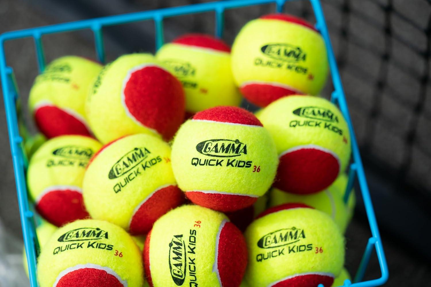 GAMMA Sports Quick Kids 36 12pc Tennis Ball