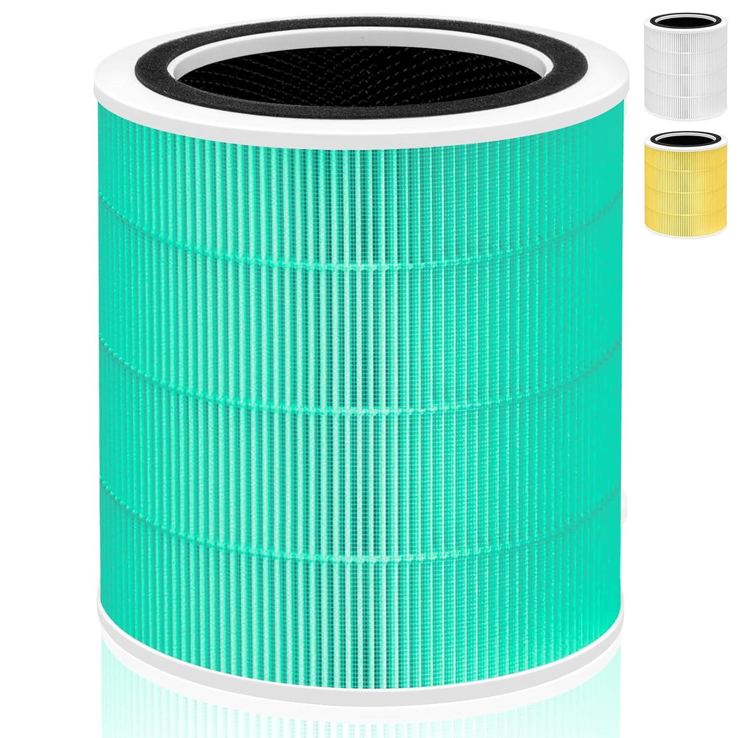 Levoit PlasmaPro 400S Replacement Filter: True HEPA, Captures Odors, Mold, Dust, Pet Dander, Compatible with Levoit Air Purifiers