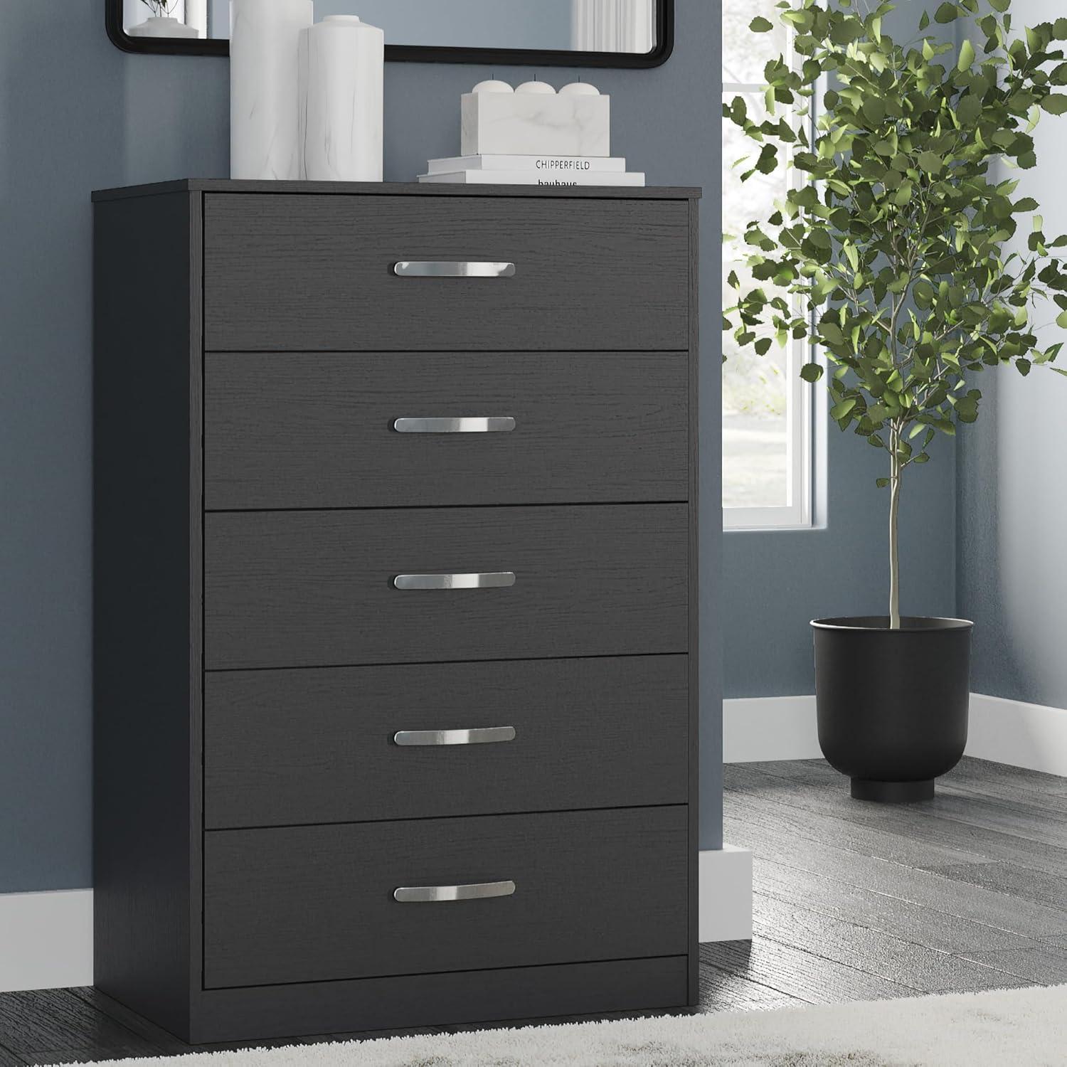 Latitude Run® Dymone 29.88'' W 5 - Drawer Dresser