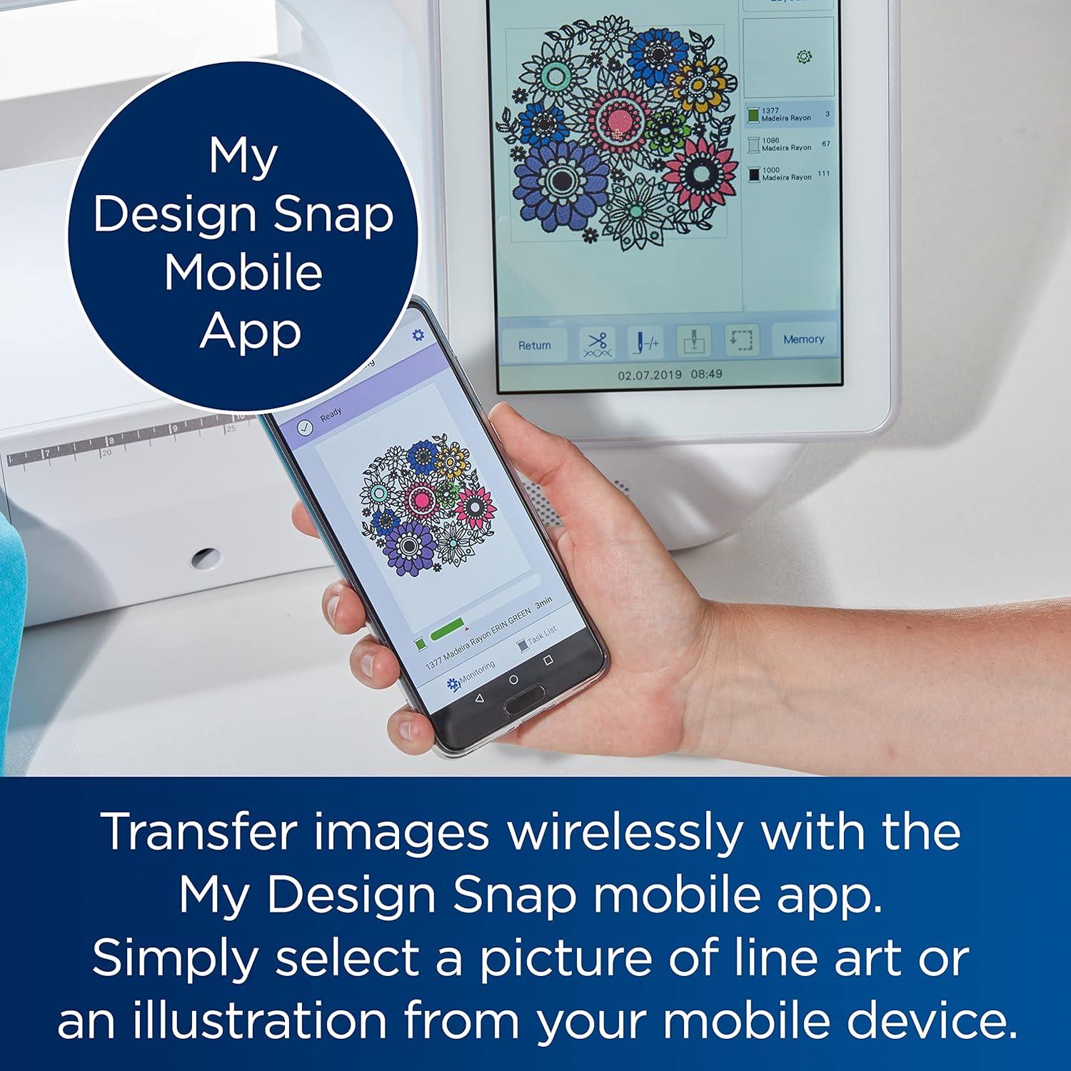 Brother Stellaire Innov-ís XE1 Advanced Embroidery Machine with  Wireless Connectivity