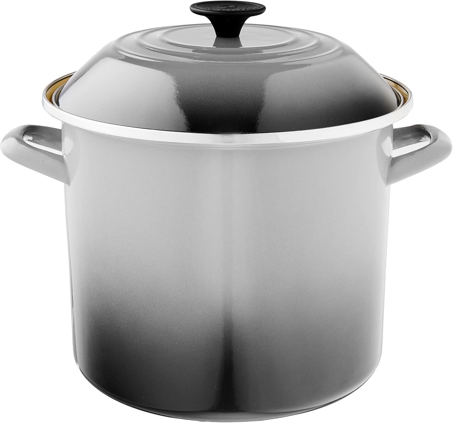 Le Creuset Enamel on Steel Stockpot with Lid