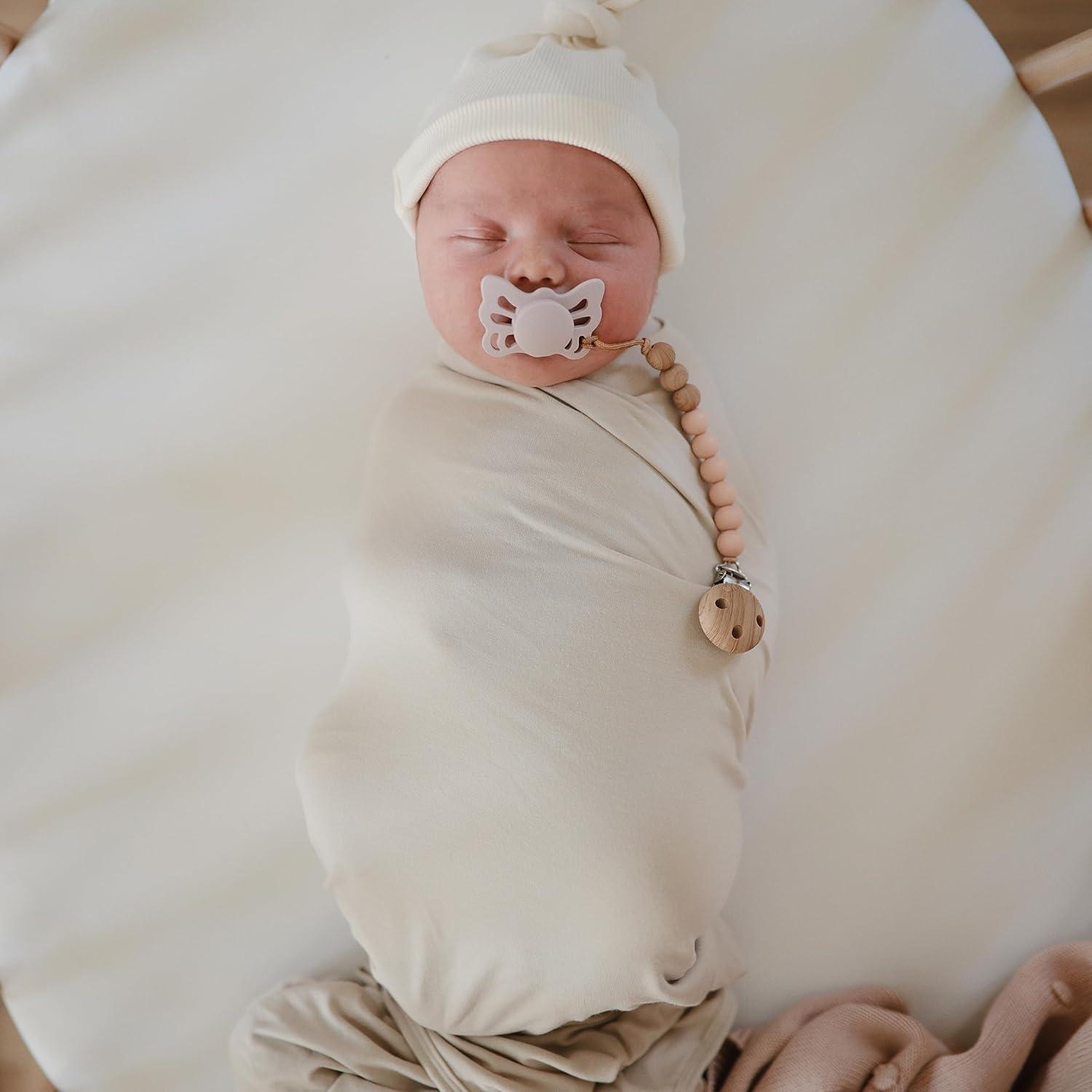 Stretchy Crib Sheet White  One Size