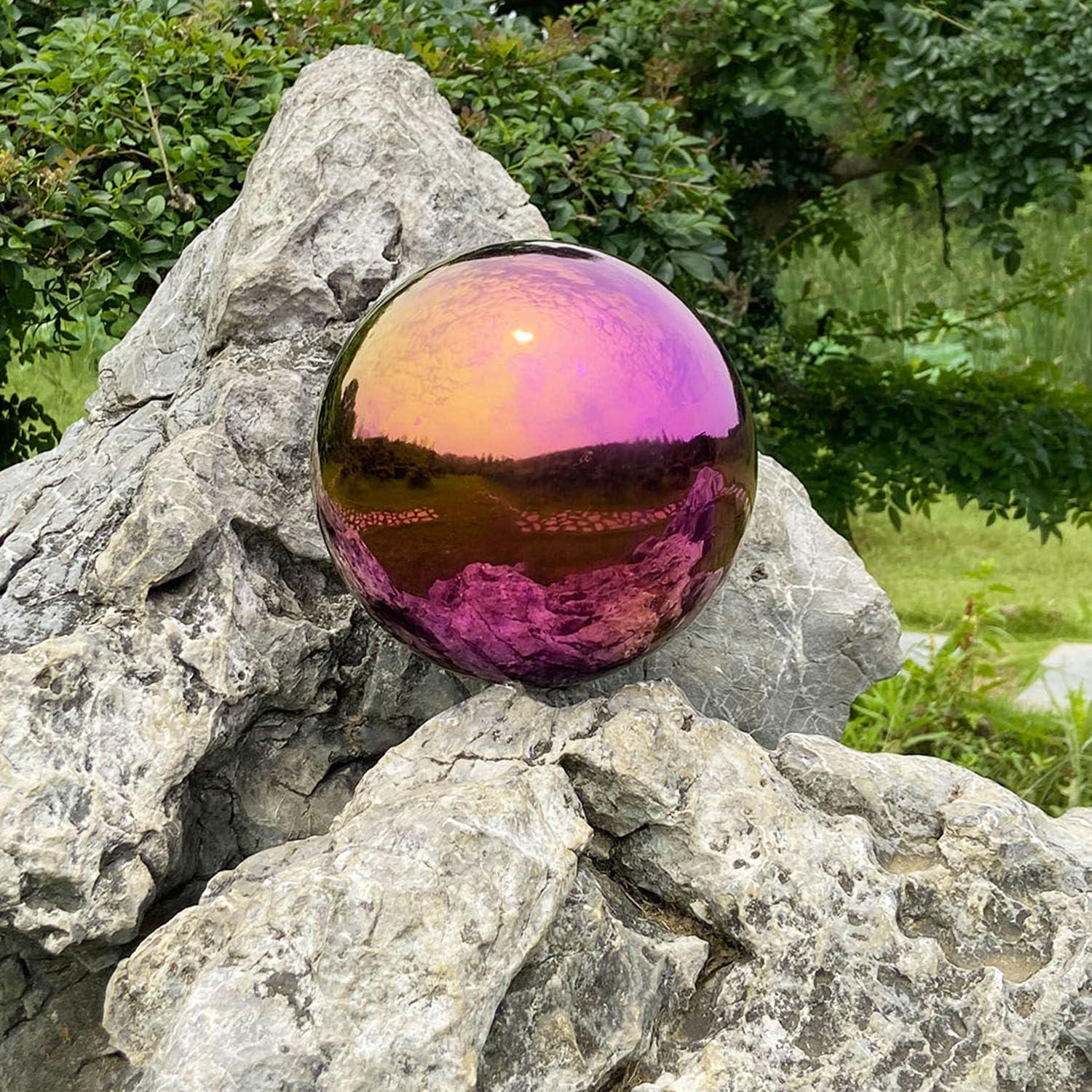 The Holiday Aisle® Champlain Metal Abstract Gazing Ball